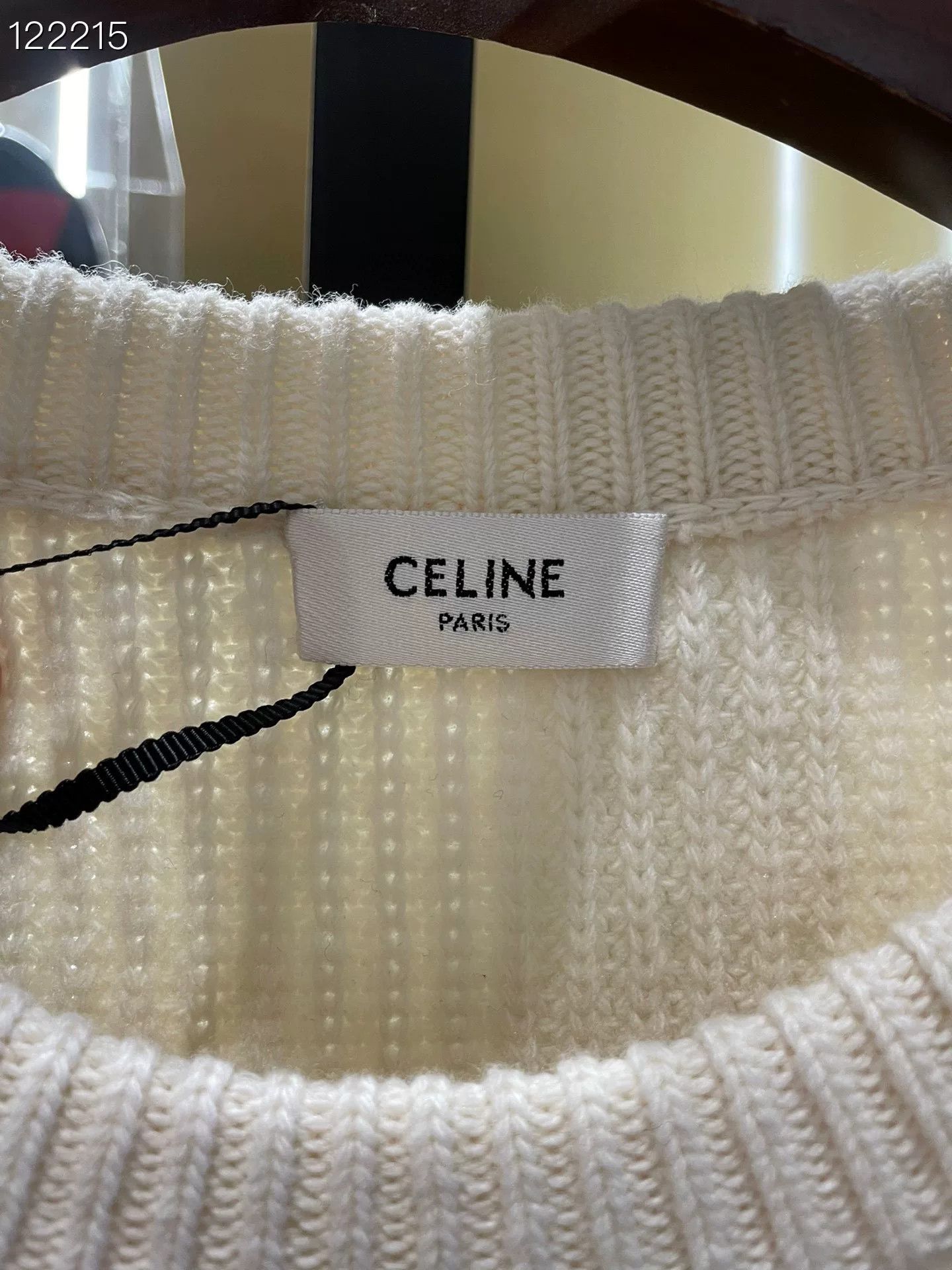 Celine Celine Rivet Logo Wool Sweater Size XS / US 0-2 / IT 36-38 - 3 Thumbnail