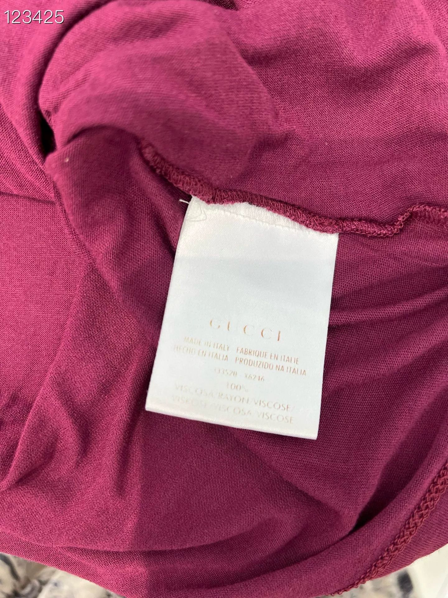Gucci Gucci Red Short Sleeve Top M Size M / US 6-8 / IT 42-44 - 4 Thumbnail
