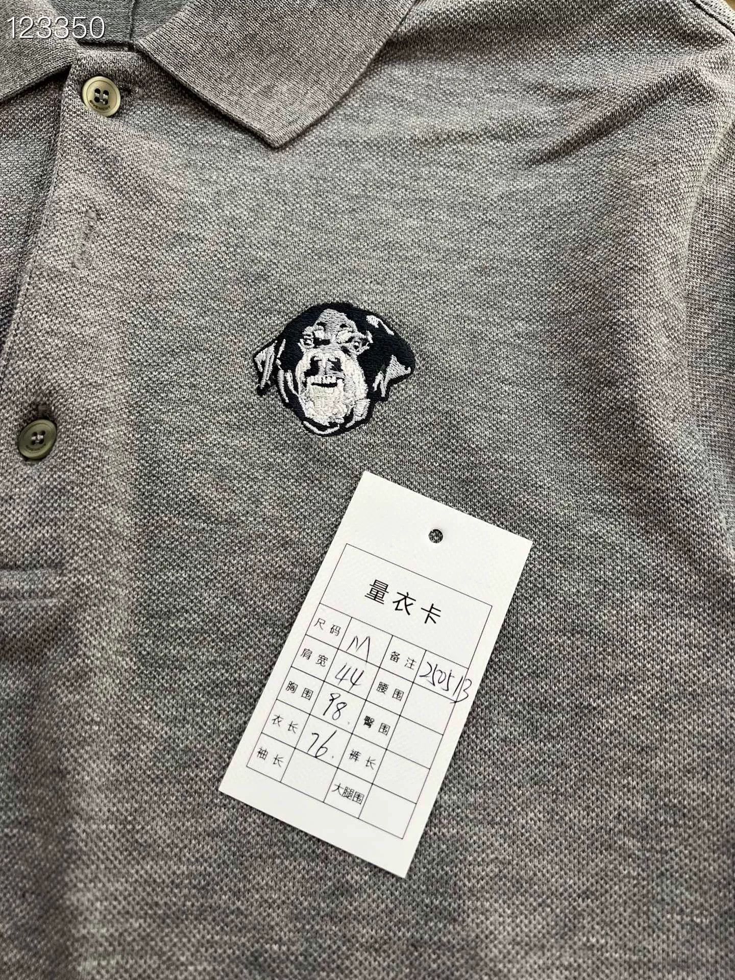 Givenchy Givenchy Gray Polo Shirt Size M Size US M / EU 48-50 / 2 - 4 Thumbnail