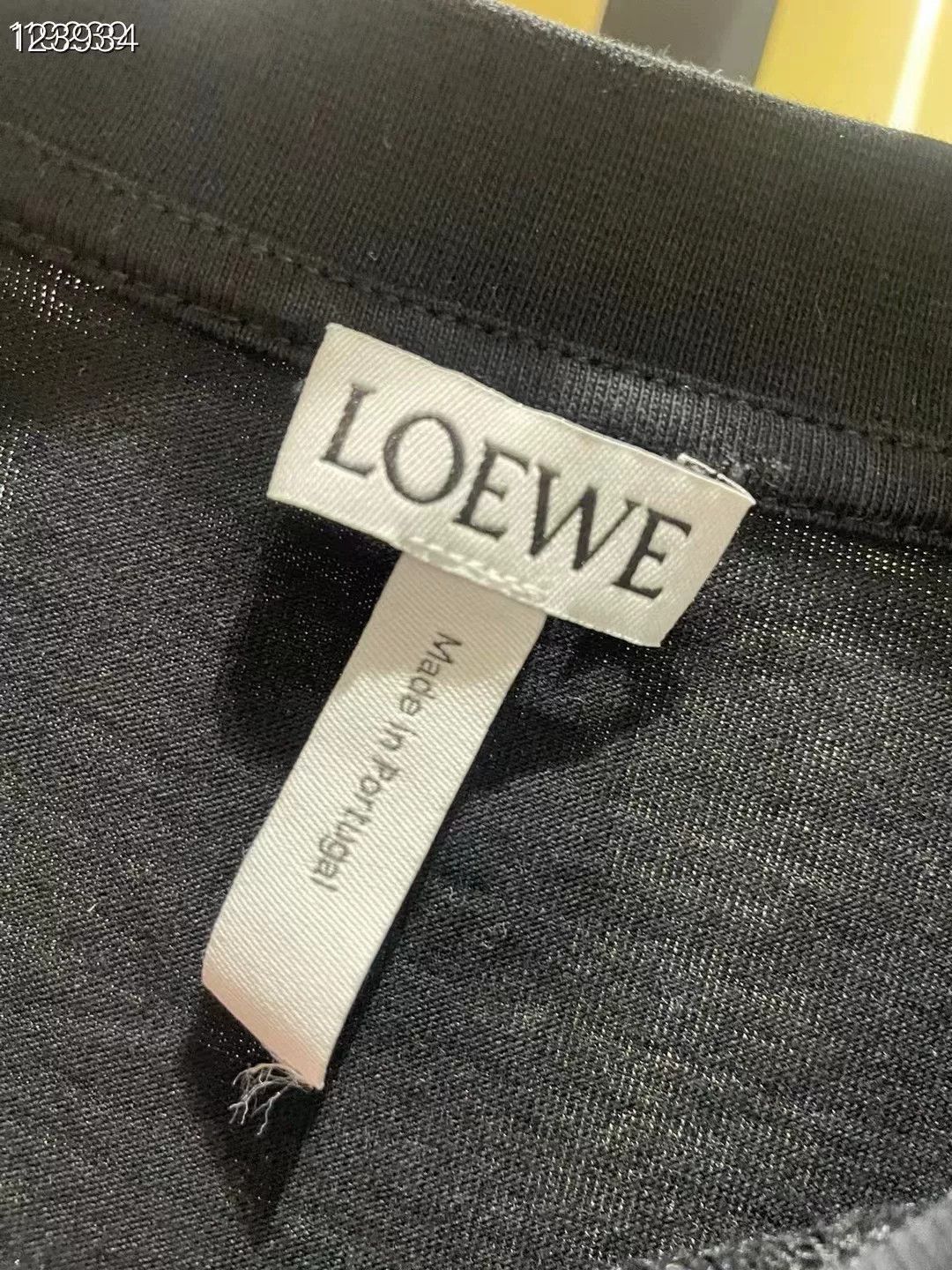 Loewe Loewe Cormorant Print Black Women's T-shirt Size M / US 6-8 / IT 42-44 - 3 Thumbnail
