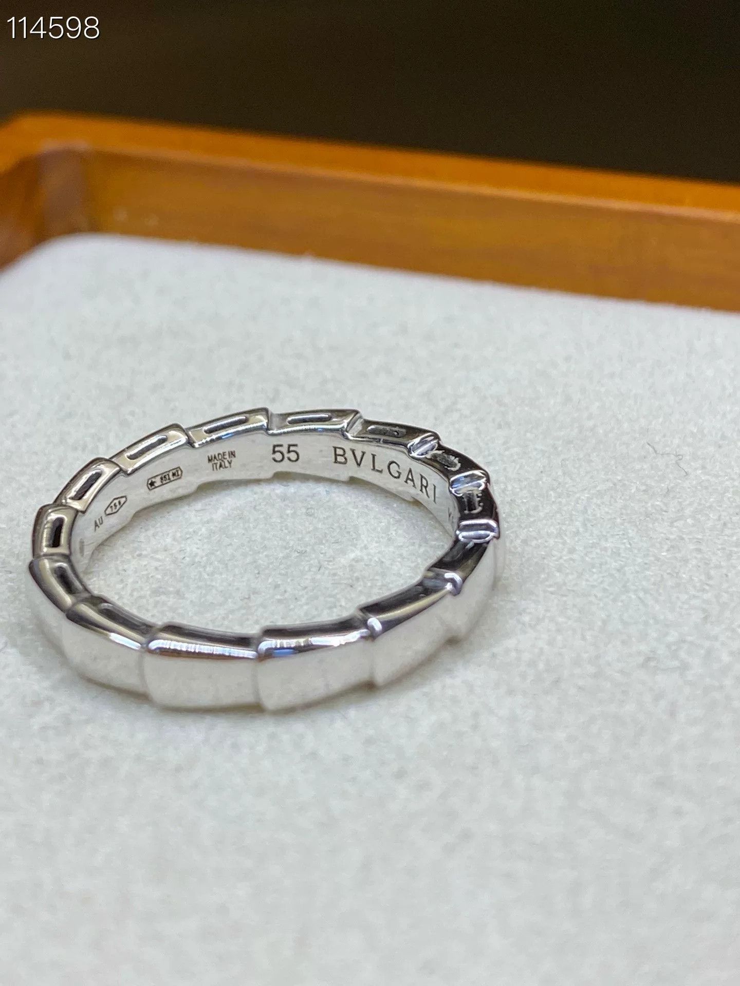 Bvlgari Bvlgari Snake Bone White Gold Ring Size ONE SIZE - 4 Thumbnail