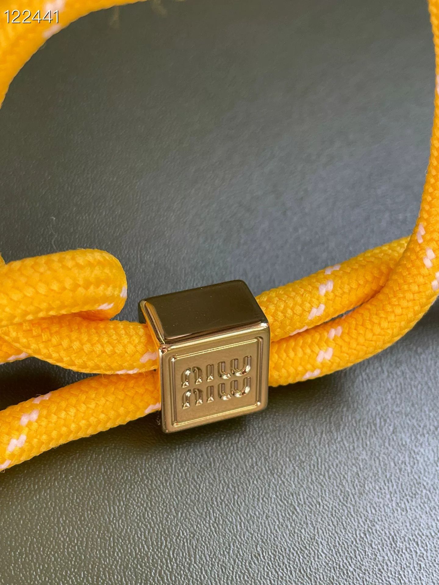 Miu Miu Miu Miu Rope Knot Bracelet Bag Charm Size ONE SIZE - 5 Thumbnail