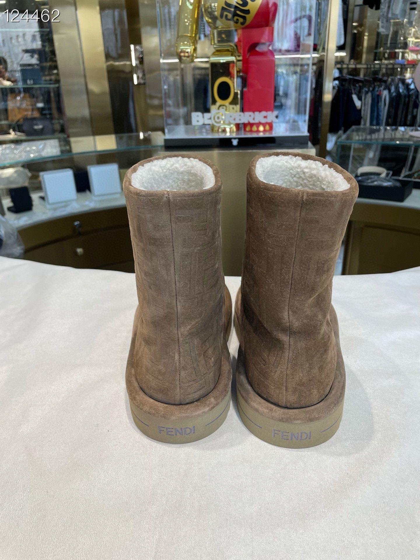Fendi Fendi FW25 Suede FF Ankle Snow Boots Size US 7 / IT 37 - 4 Thumbnail
