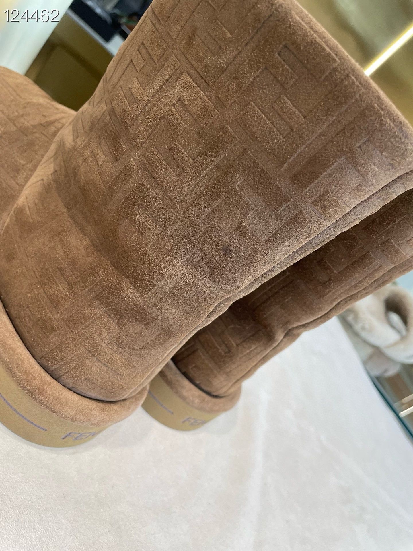 Fendi Fendi FW25 Suede FF Ankle Snow Boots Size US 7 / IT 37 - 5 Thumbnail