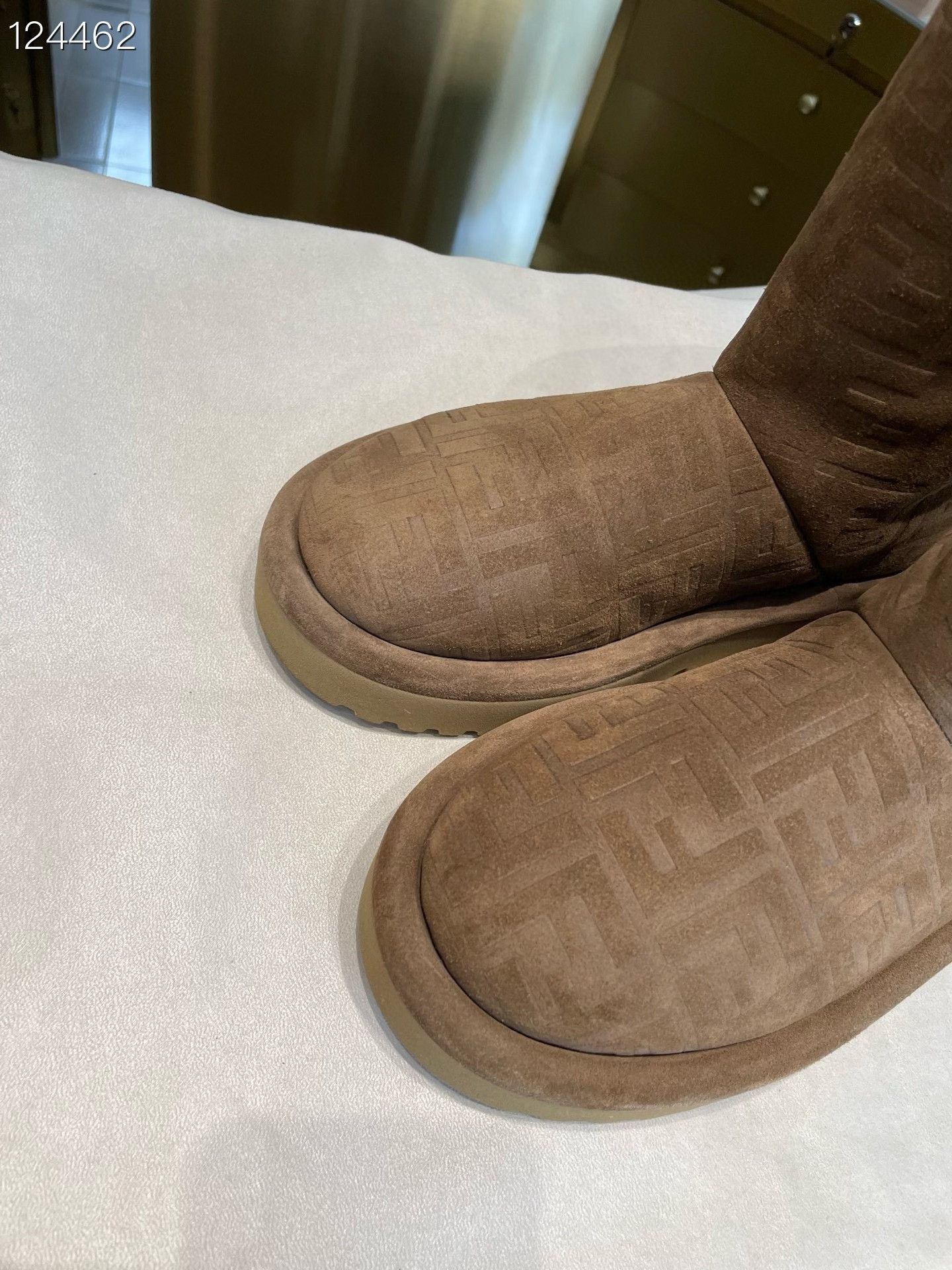 Fendi Fendi FW25 Suede FF Ankle Snow Boots Size US 7 / IT 37 - 3 Thumbnail