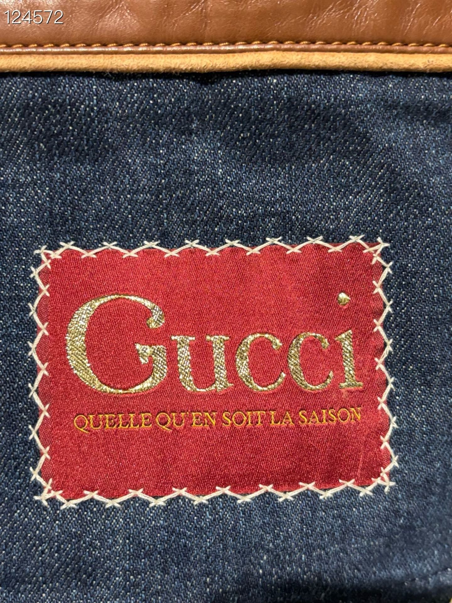 Gucci Gucci Double G All-Over Print Denim Top Size US XS / EU 42 / 0 - 3 Thumbnail