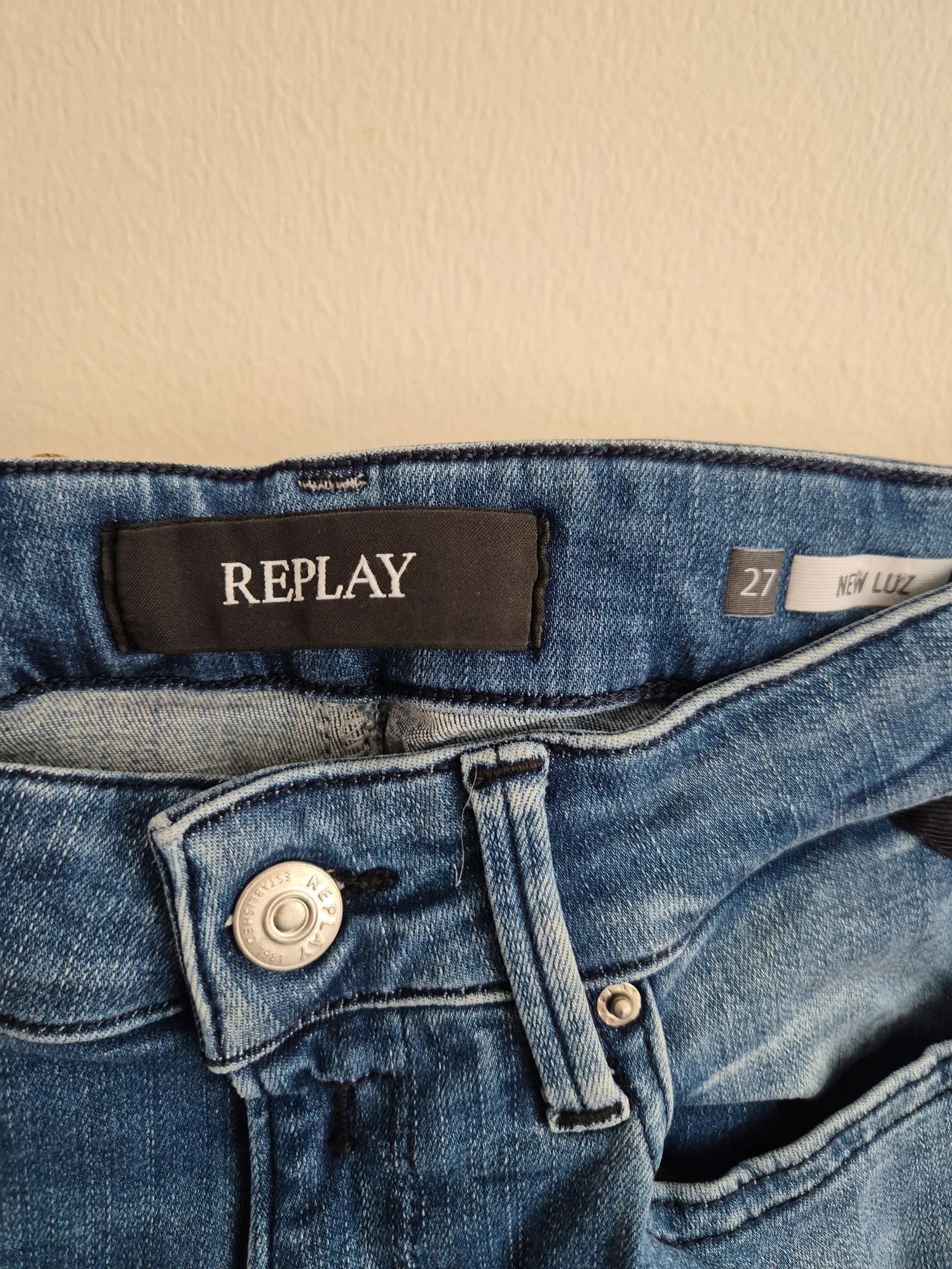 Replay Replay New Luz Jeans Size 27" / US 4 / IT 40 - 2 Thumbnail