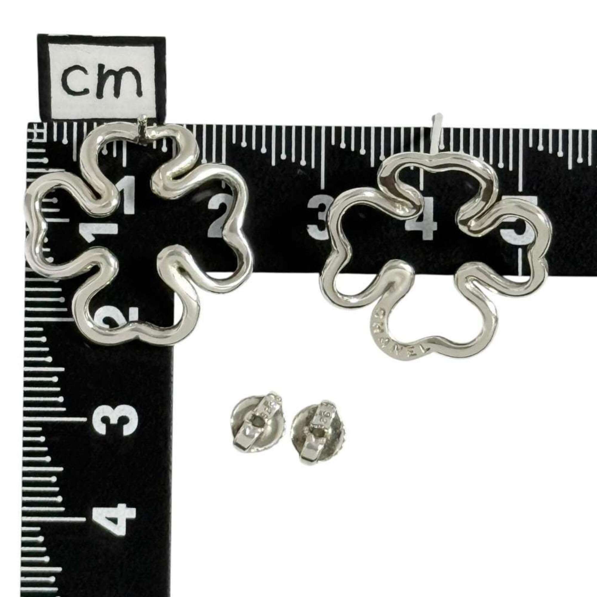 Chanel Chanel women's clover earrings, 925 sterling silver. Size ONE SIZE - 9 Thumbnail