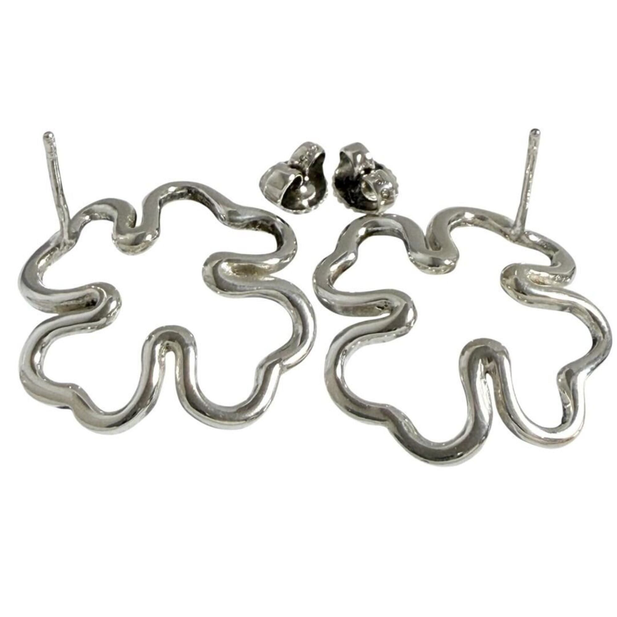 Chanel Chanel women's clover earrings, 925 sterling silver. Size ONE SIZE - 3 Thumbnail