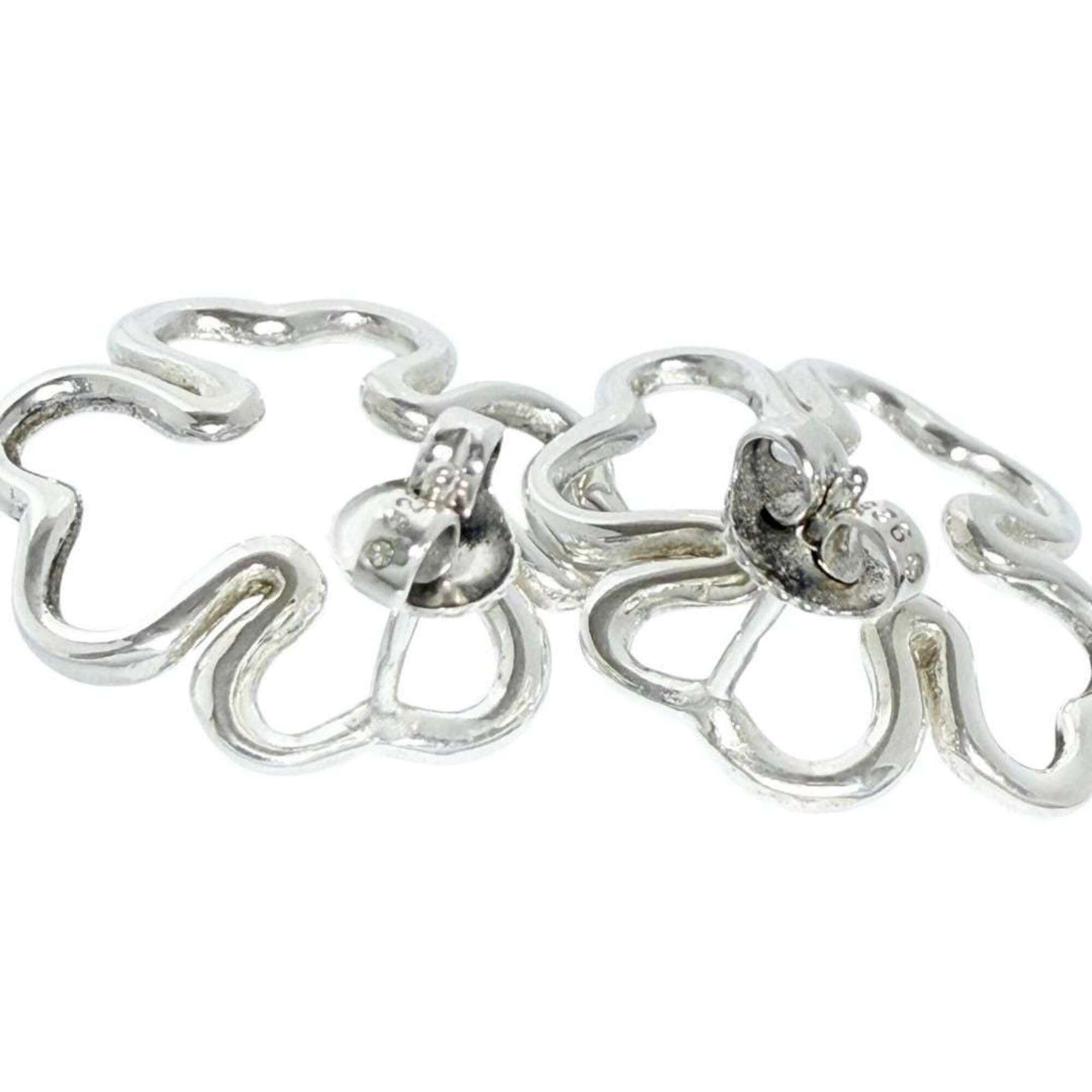 Chanel Chanel women's clover earrings, 925 sterling silver. Size ONE SIZE - 2 Thumbnail