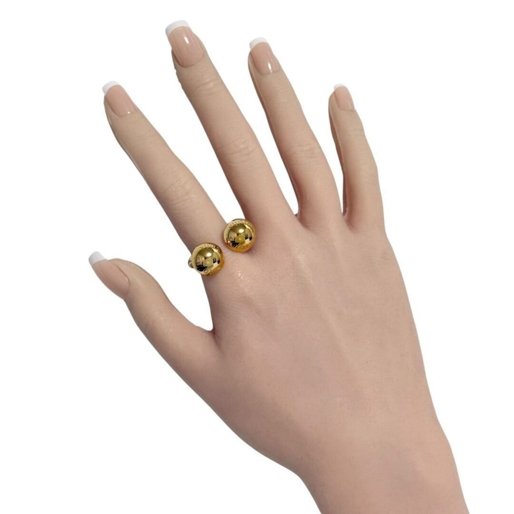 Louis Vuitton Louis Vuitton Women's Stud Ring, Size 13 (Medium) Size ONE SIZE - 9 Thumbnail