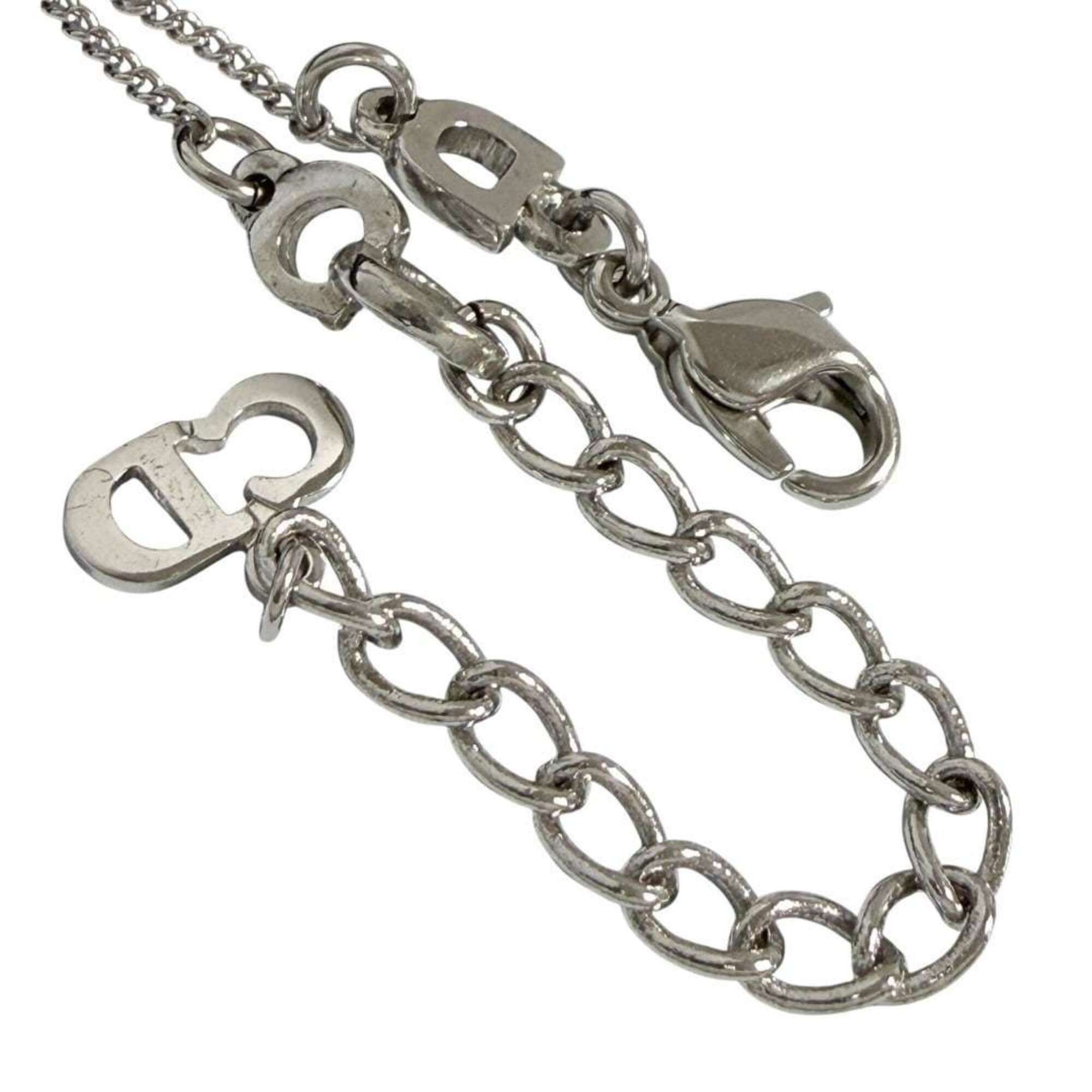 Dior Christian Dior Dior Women's Plate Pendant Necklace, Silver, up to 45cm Size ONE SIZE - 7 Thumbnail