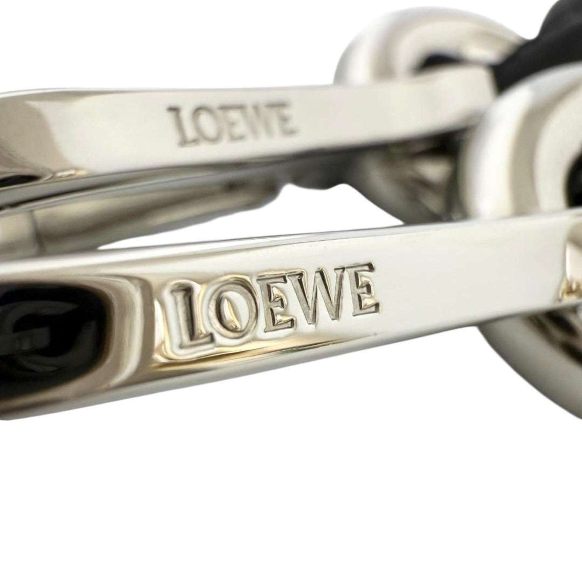 Loewe Loewe Women's Donut Chain Shoulder Bag Strap Black Pebble Size ONE SIZE - 9 Thumbnail