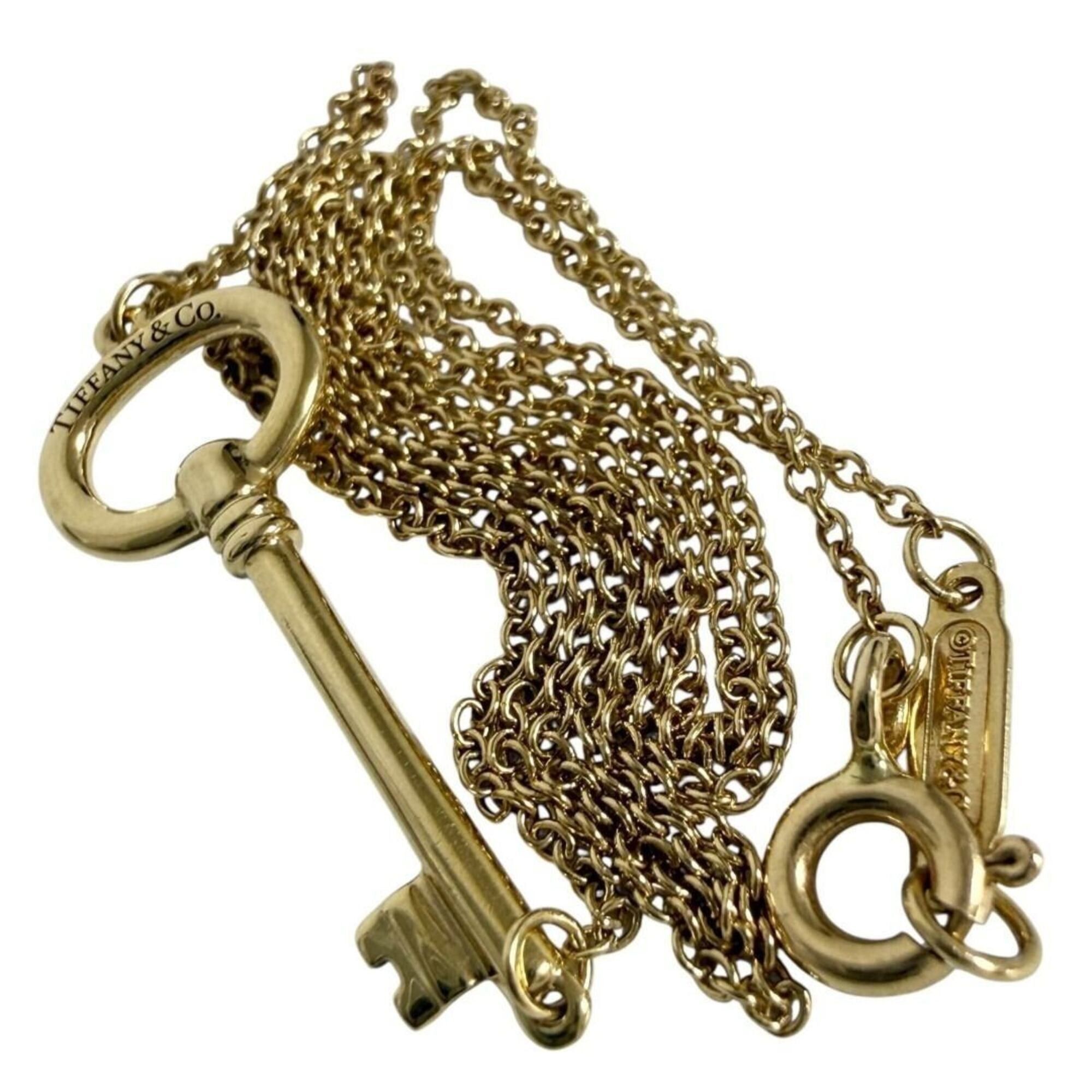 Tiffany & Co. Tiffany & Co. Women's Key Necklace Pendant, 18K Yellow Gold Size ONE SIZE - 4 Thumbnail
