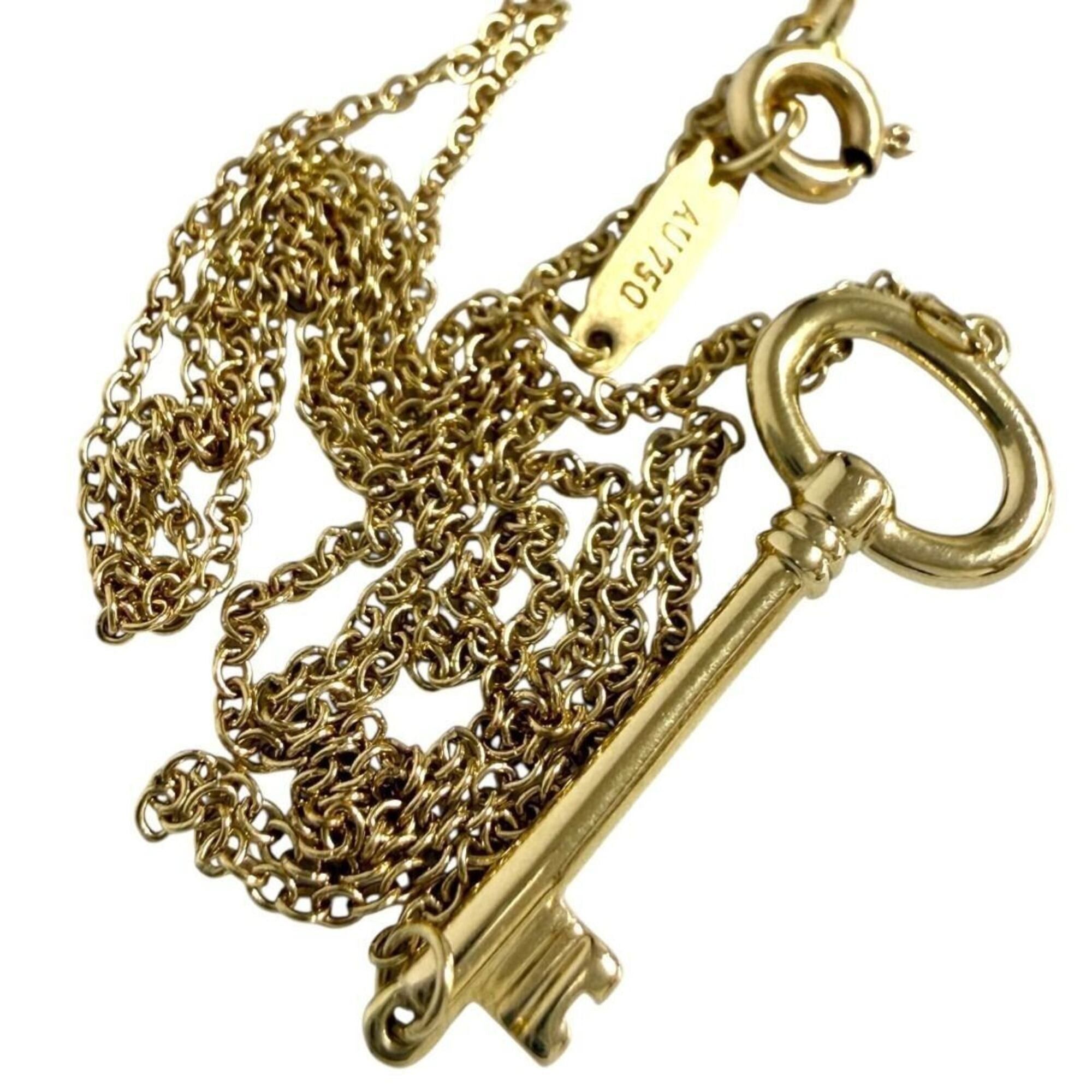 Tiffany & Co. Tiffany & Co. Women's Key Necklace Pendant, 18K Yellow Gold Size ONE SIZE - 3 Thumbnail