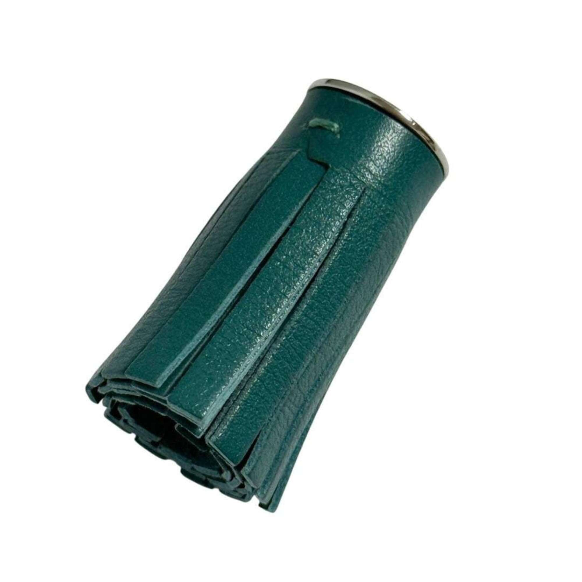 Loewe Loewe Women's Customizable Charm Tassel Leather Green Size ONE SIZE - 5 Thumbnail