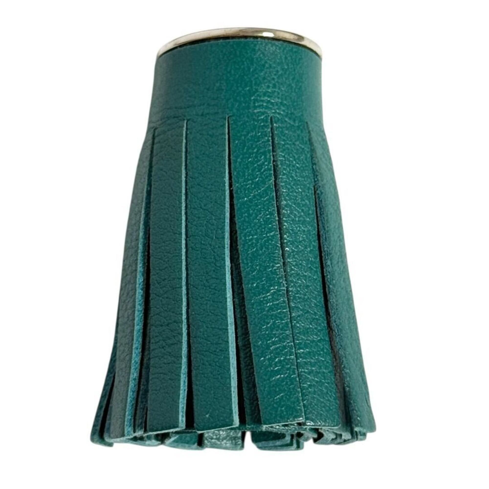 Loewe Loewe Women's Customizable Charm Tassel Leather Green Size ONE SIZE - 2 Thumbnail