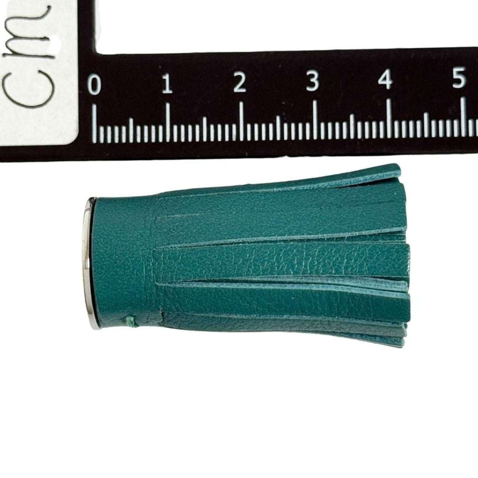 Loewe Loewe Women's Customizable Charm Tassel Leather Green Size ONE SIZE - 8 Thumbnail