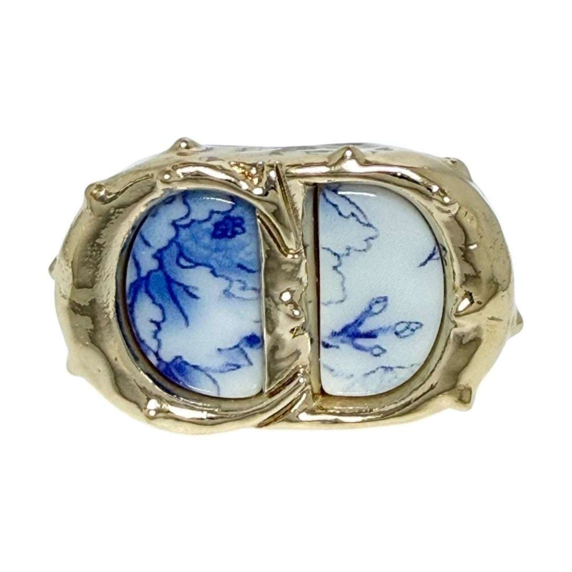 Dior Christian Dior Dior Men's CD Icon Signet Ring, Size 18 (S), Combination Ring Size ONE SIZE - 2 Thumbnail
