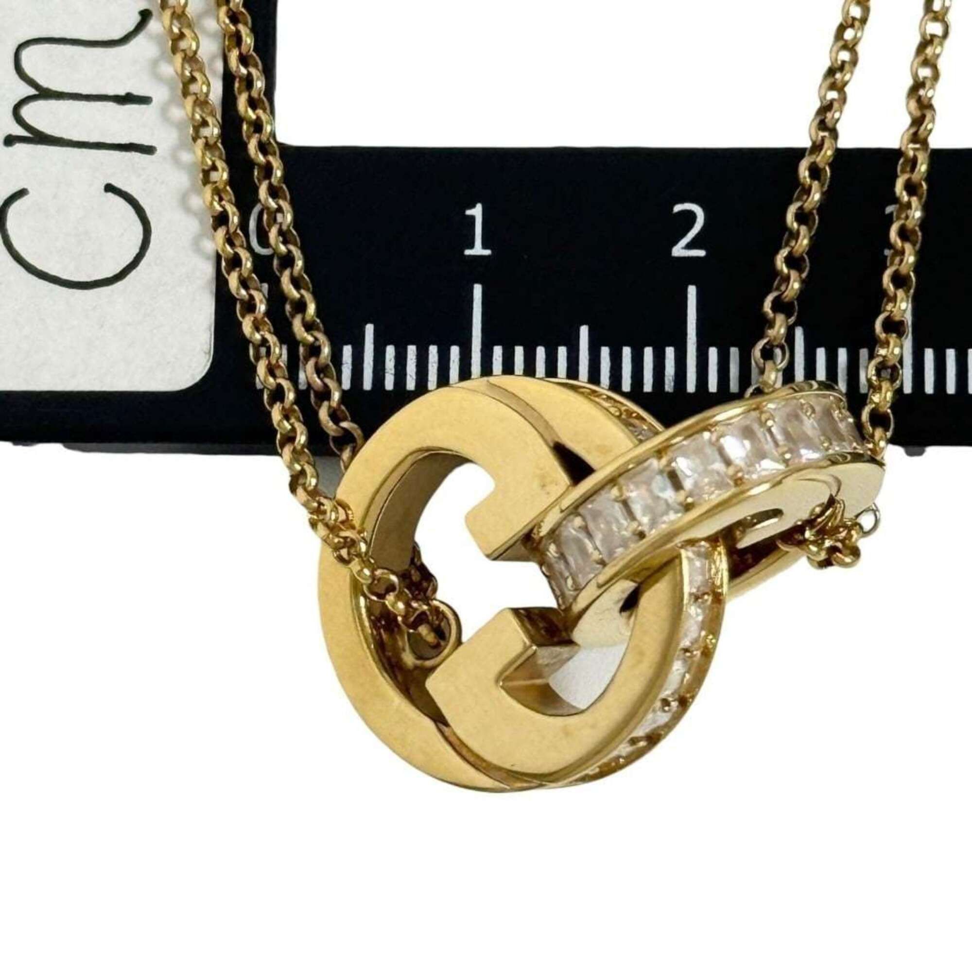 Gucci Gucci Women's Blondie Double Chain Necklace Pendant Size ONE SIZE - 9 Thumbnail