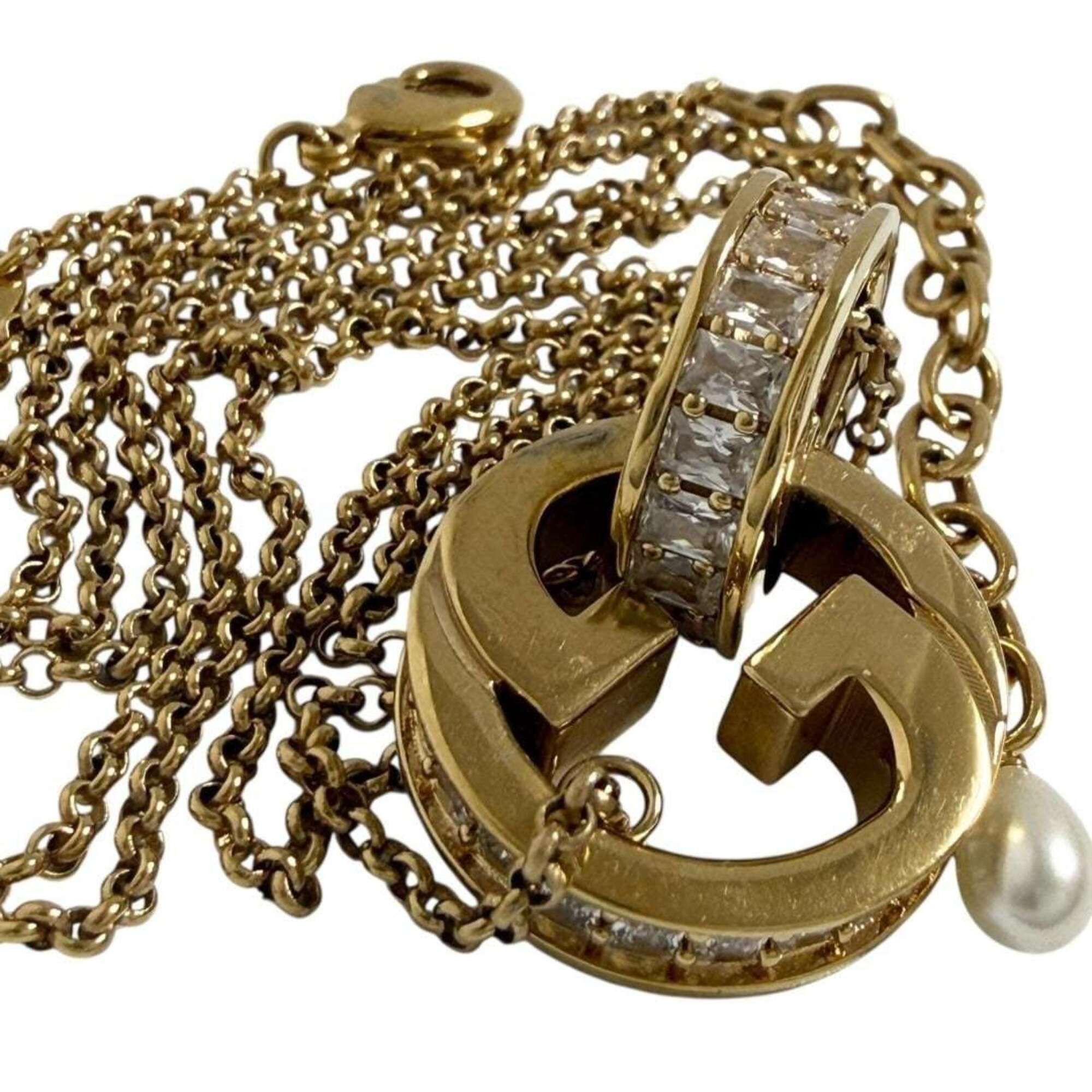 Gucci Gucci Women's Blondie Double Chain Necklace Pendant Size ONE SIZE - 7 Thumbnail