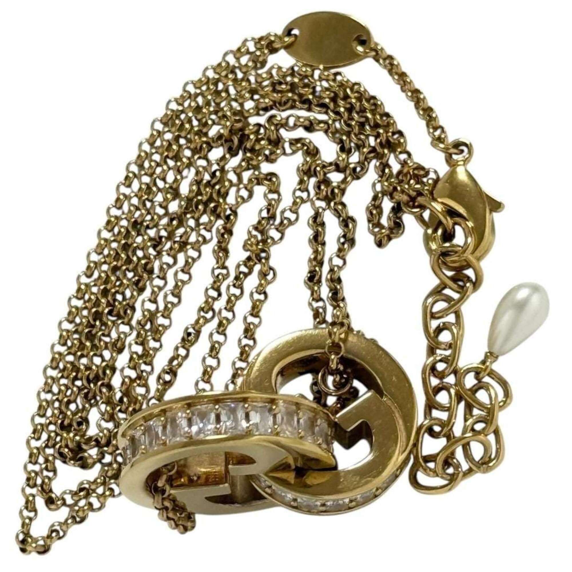 Gucci Gucci Women's Blondie Double Chain Necklace Pendant Size ONE SIZE - 3 Thumbnail