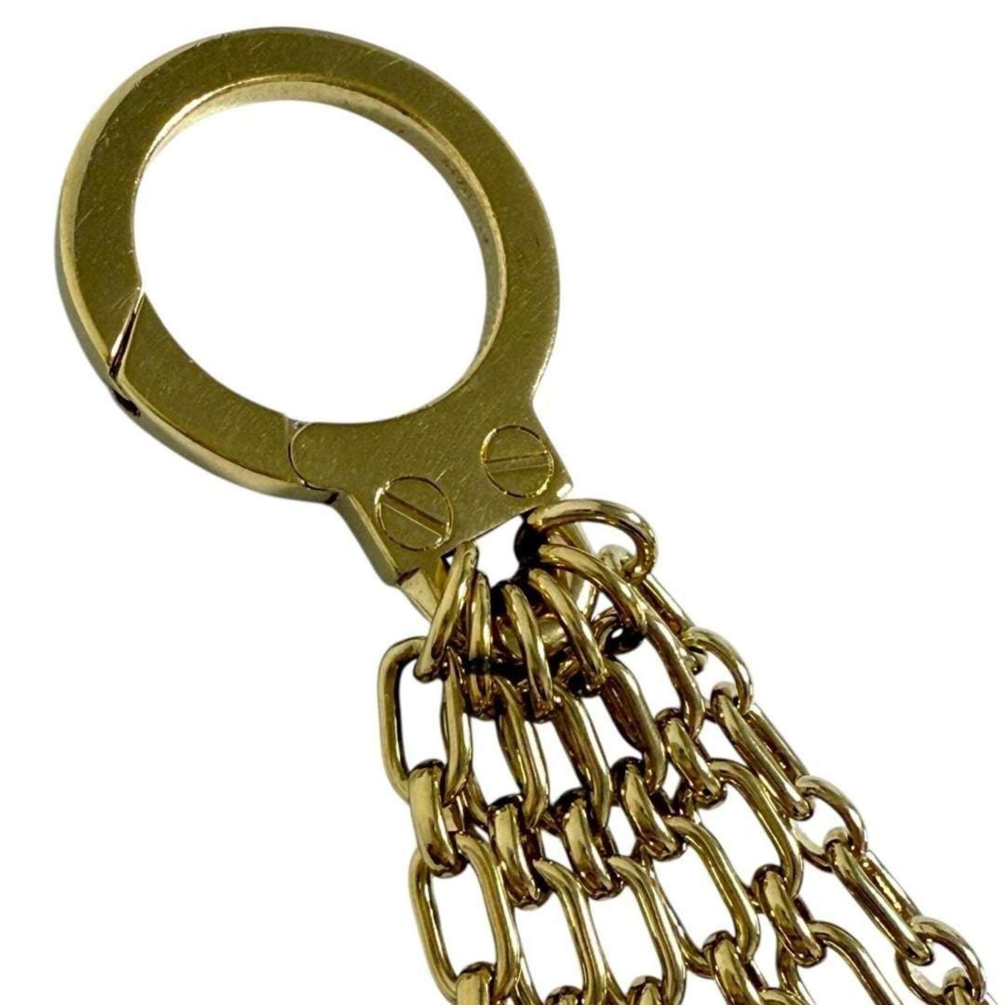 Celine Celine Women's Bag Charm Chain Medal Logo Gold Size ONE SIZE - 3 Thumbnail
