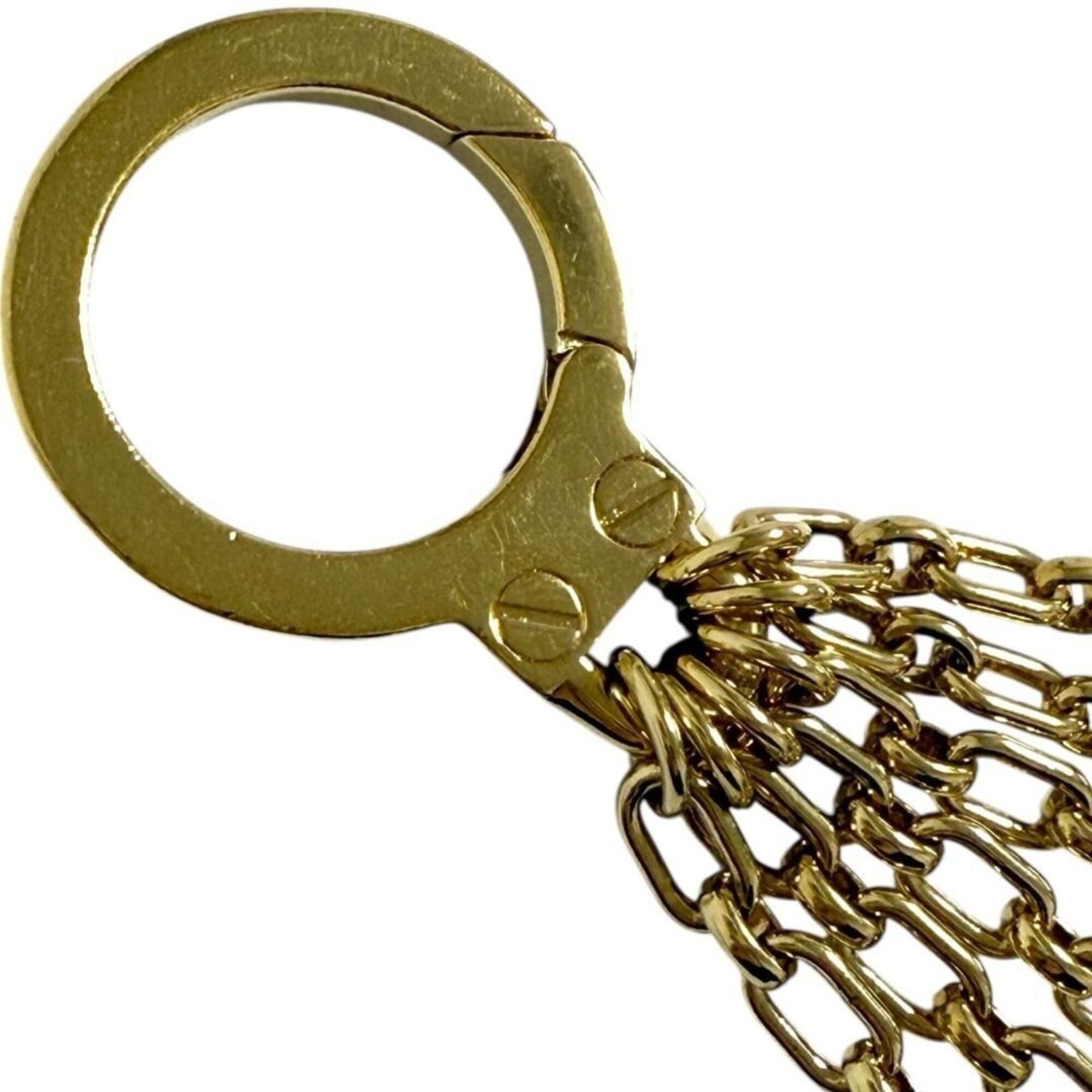 Celine Celine Women's Bag Charm Chain Medal Logo Gold Size ONE SIZE - 2 Thumbnail