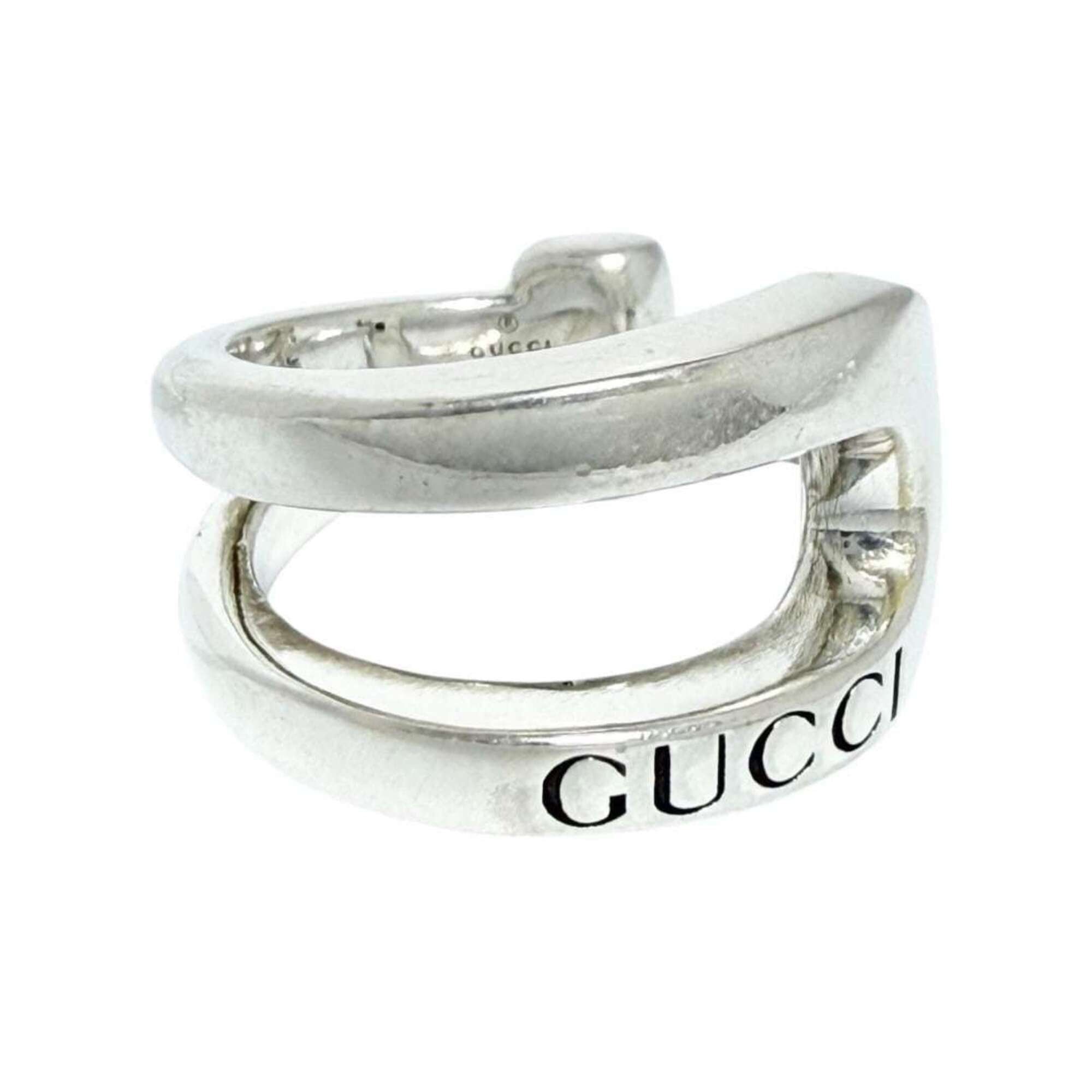 Gucci Gucci Men's/Women's Horsebit Earring, Single Earring (Left Ear), Silver Size ONE SIZE - 7 Thumbnail