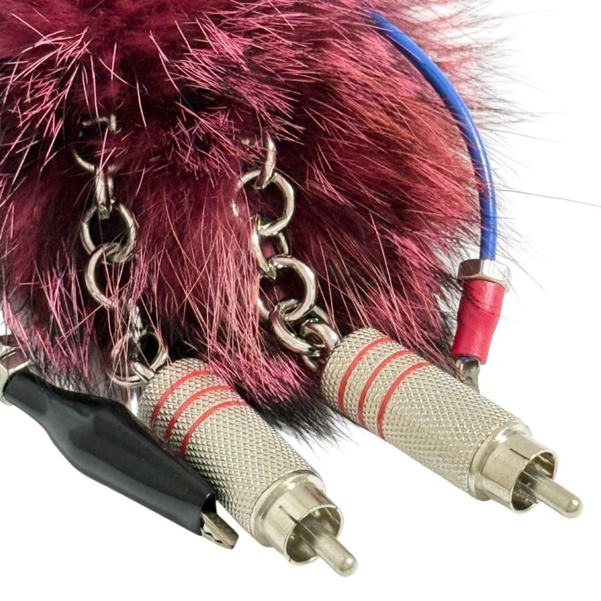 Prada Prada Women's Robot Keychain Keyring Bag Charm Fur Size ONE SIZE - 8 Thumbnail