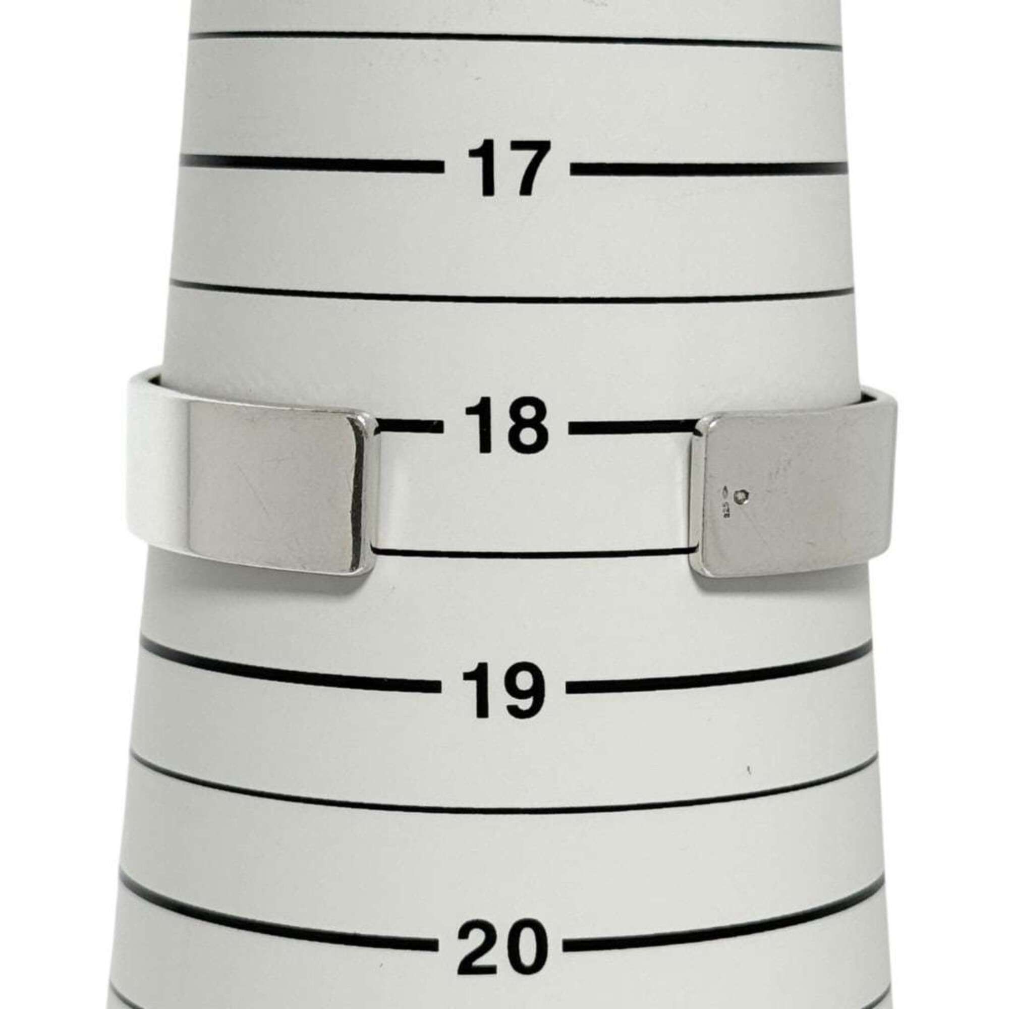 Saint Laurent Paris Saint Laurent unisex bangle/cuff bracelet, silver. Size ONE SIZE - 8 Thumbnail