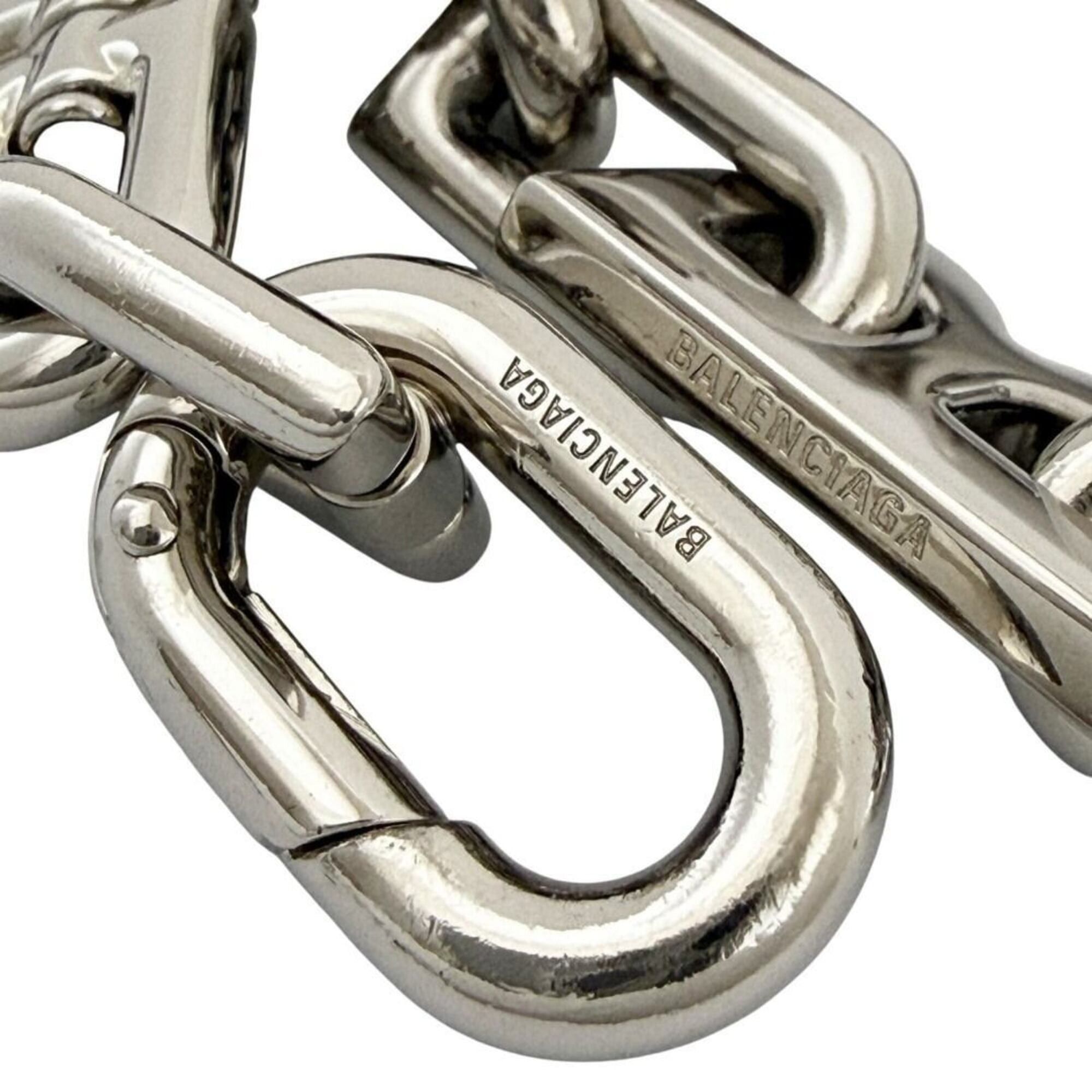 Balenciaga Balenciaga Men's and Women's B Chain Slim Necklace (Short) Size ONE SIZE - 8 Thumbnail