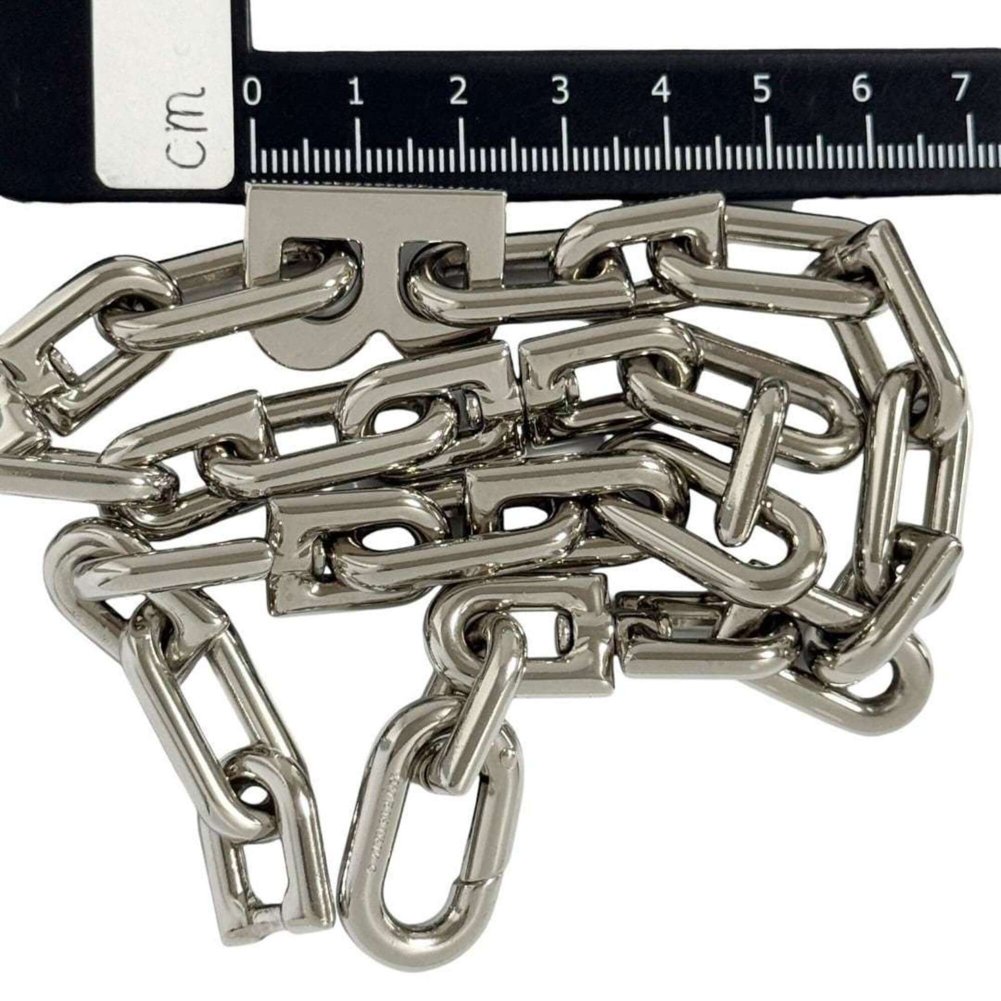 Balenciaga Balenciaga Men's and Women's B Chain Slim Necklace (Short) Size ONE SIZE - 9 Thumbnail
