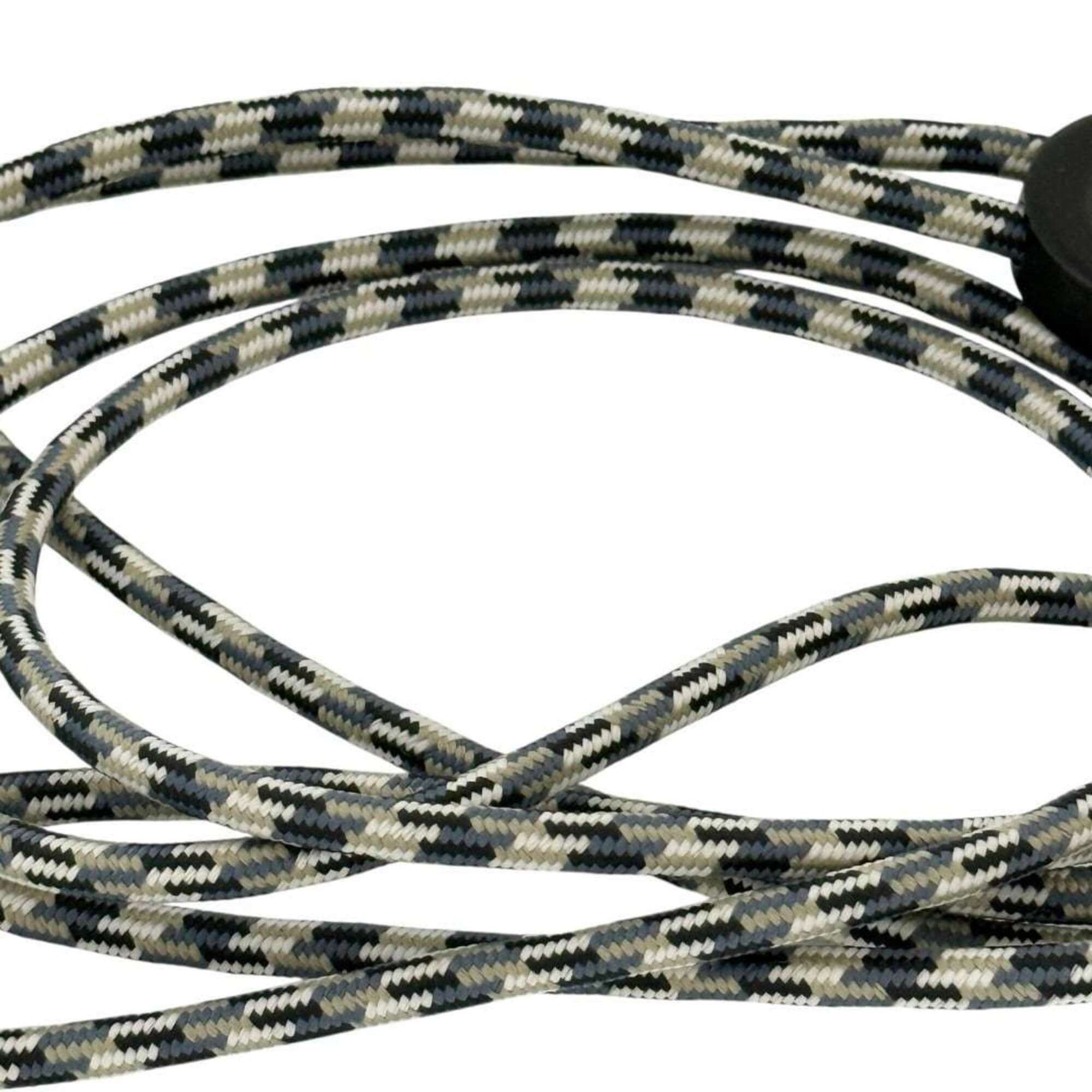Dior Christian Dior Dior Men's Rope Belt, Adjustable Size, Maximum Inner Circumference 104cm, CD, Black Size ONE SIZE - 6 Thumbnail