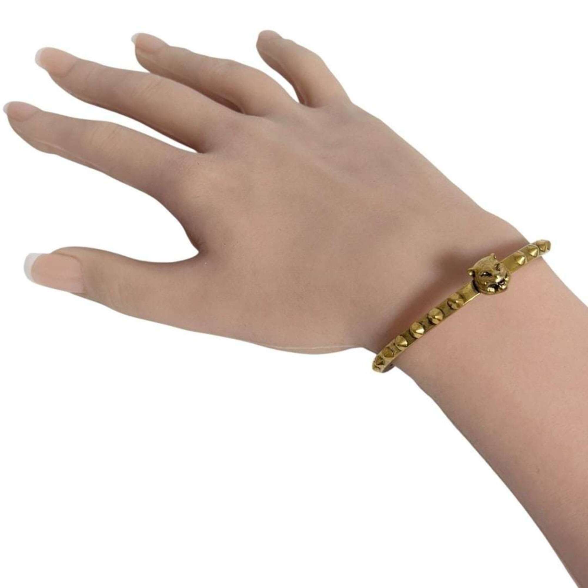 Gucci Gucci Women's/Men's Cat Head Bracelet/Bangle, 16cm Size ONE SIZE - 10 Thumbnail