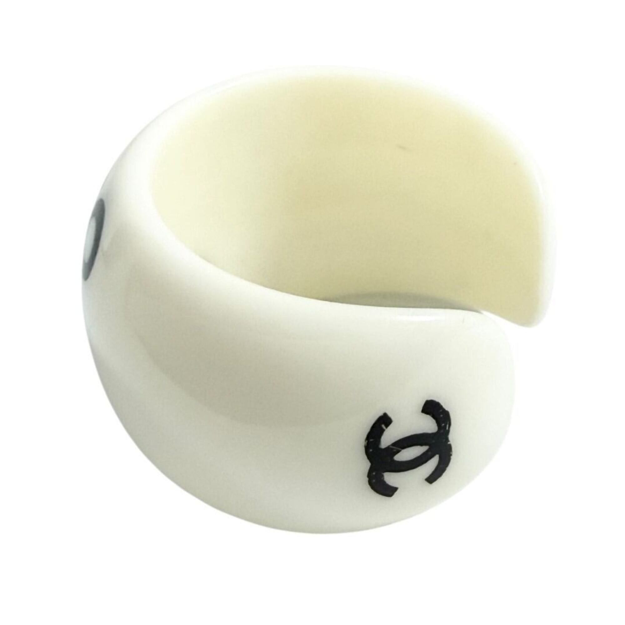 Chanel Chanel Women's Coco Ring, Size 13-14, 2001 Size ONE SIZE - 3 Thumbnail