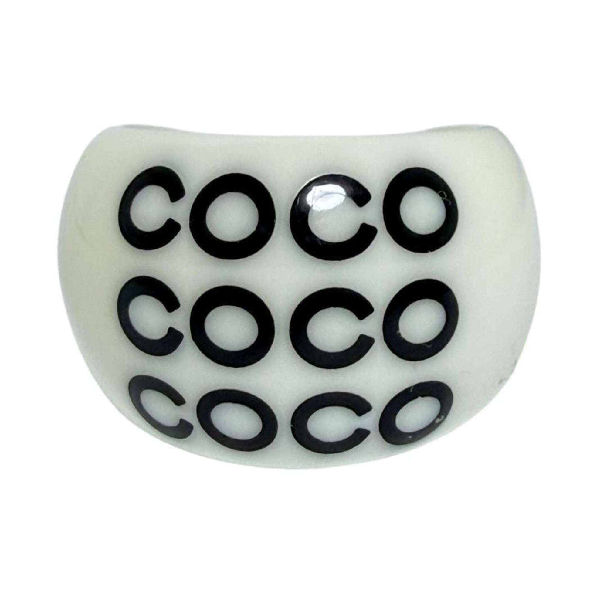Chanel Chanel Women's Coco Ring, Size 13-14, 2001 Size ONE SIZE - 6 Thumbnail