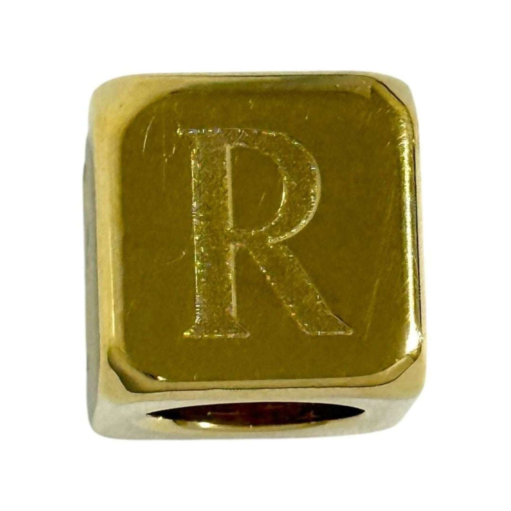 Loewe Loewe Unisex Small Dice Charm Initial Alphabet R Size ONE SIZE - 4 Thumbnail