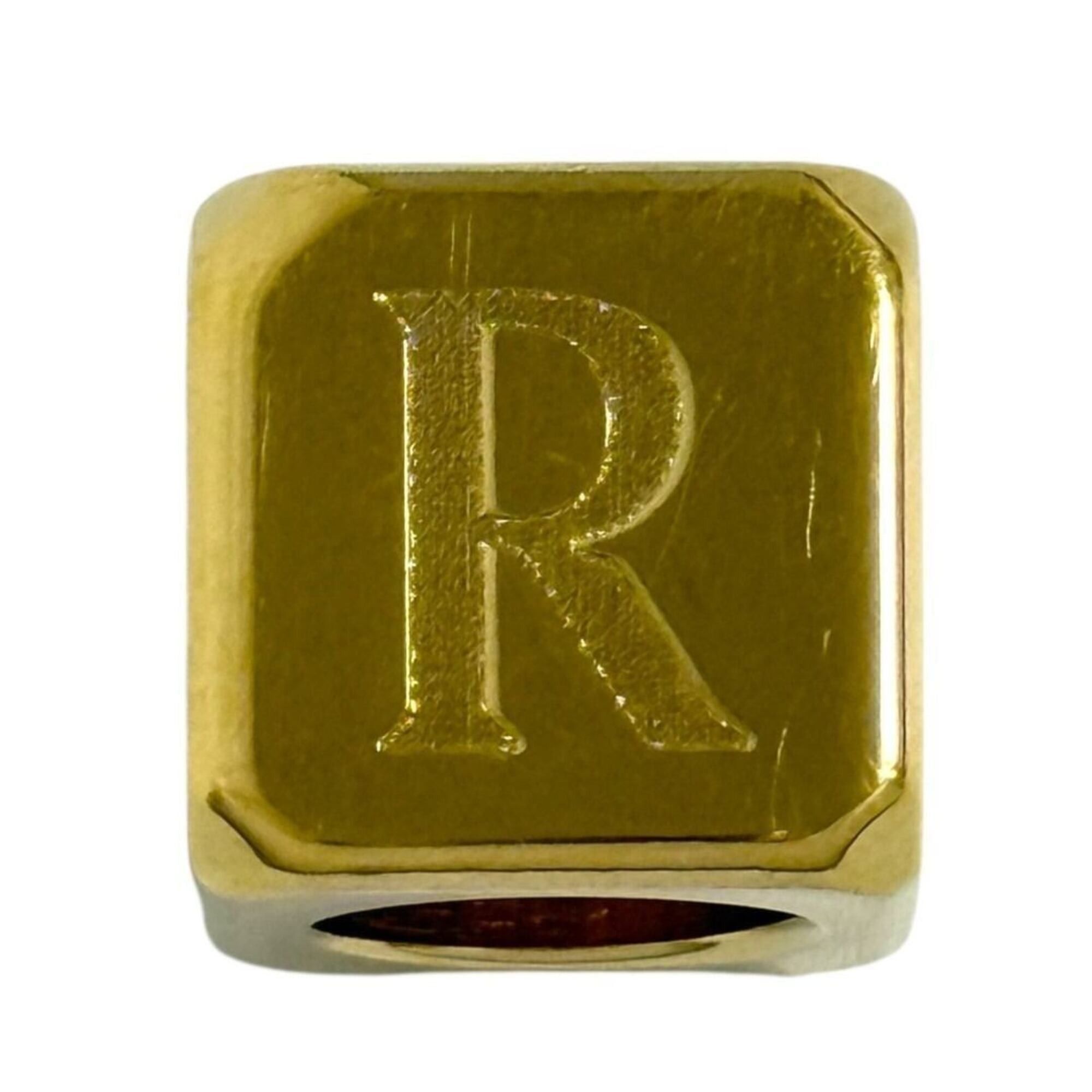 Loewe Loewe Unisex Small Dice Charm Initial Alphabet R Size ONE SIZE - 5 Thumbnail