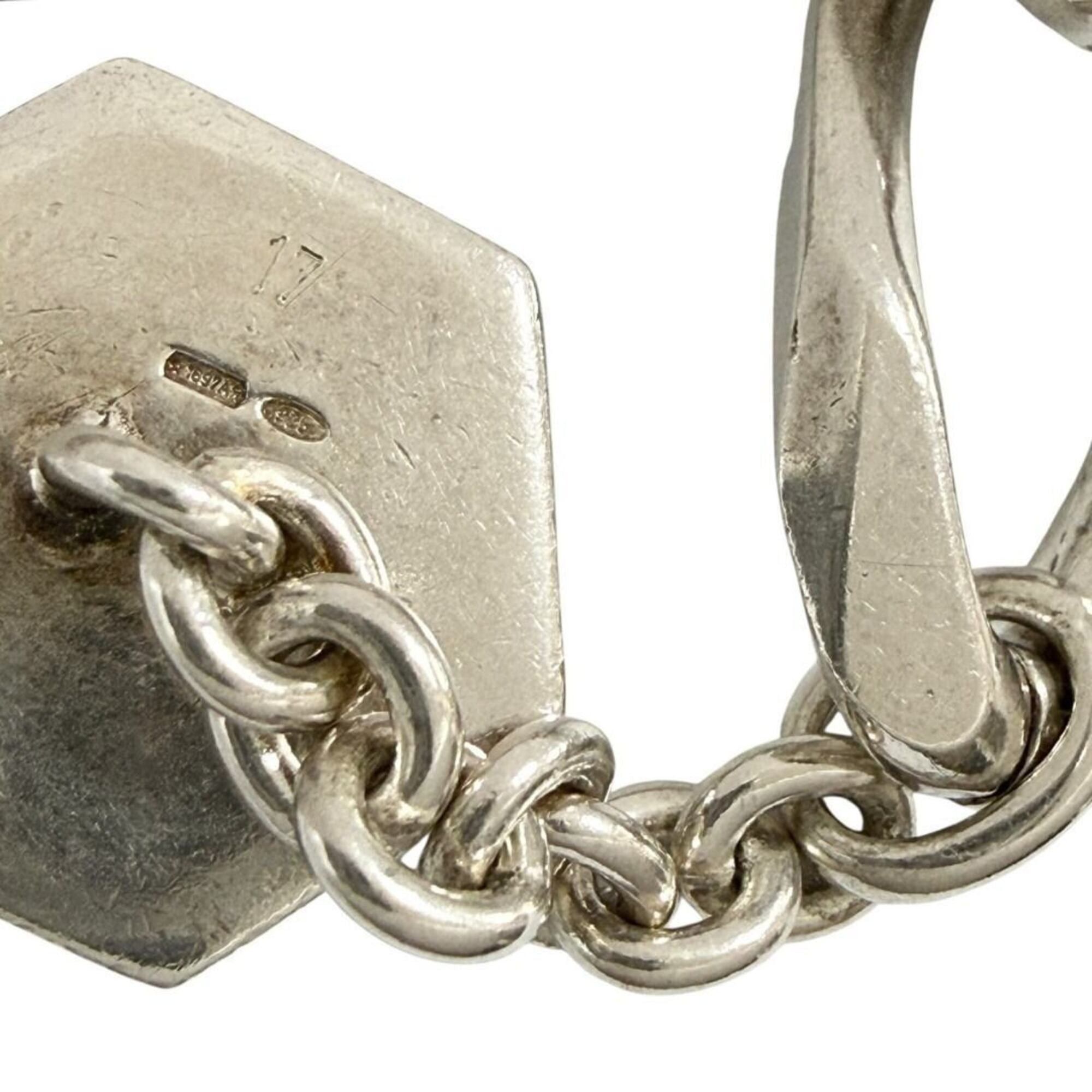 Gucci Gucci Men's Bracelet, Heavy Chain, Silver, 17cm Size ONE SIZE - 7 Thumbnail