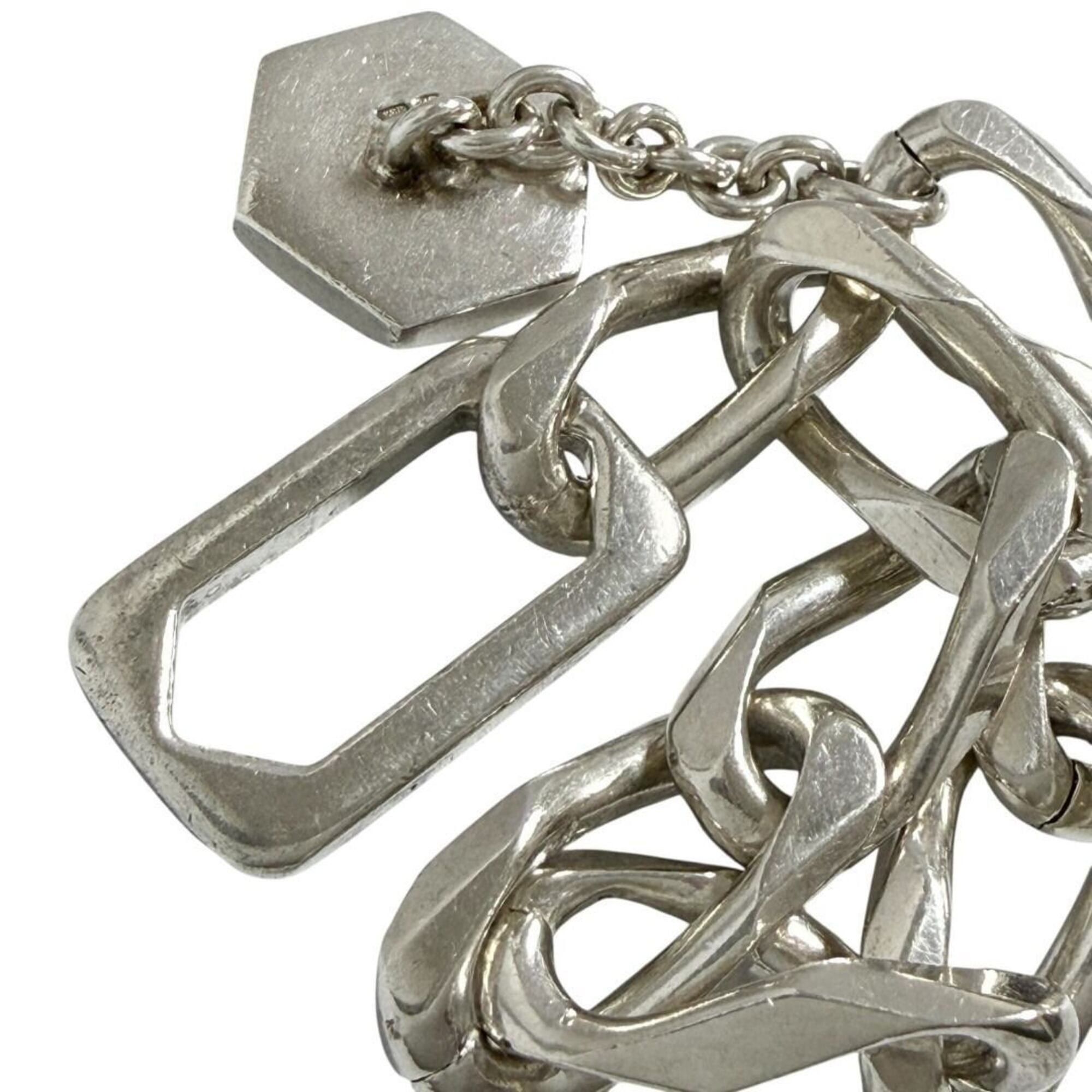Gucci Gucci Men's Bracelet, Heavy Chain, Silver, 17cm Size ONE SIZE - 5 Thumbnail