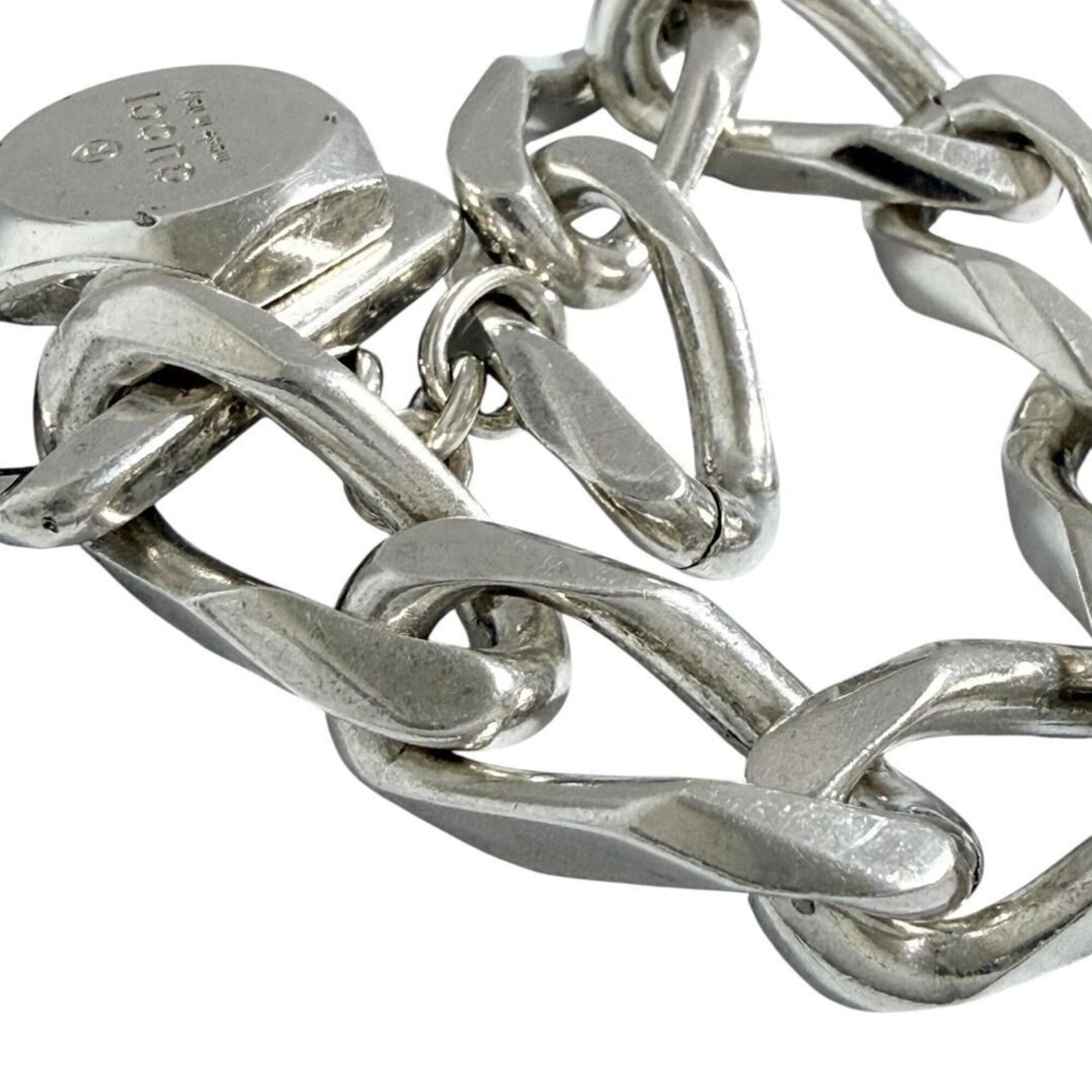 Gucci Gucci Men's Bracelet, Heavy Chain, Silver, 17cm Size ONE SIZE - 3 Thumbnail