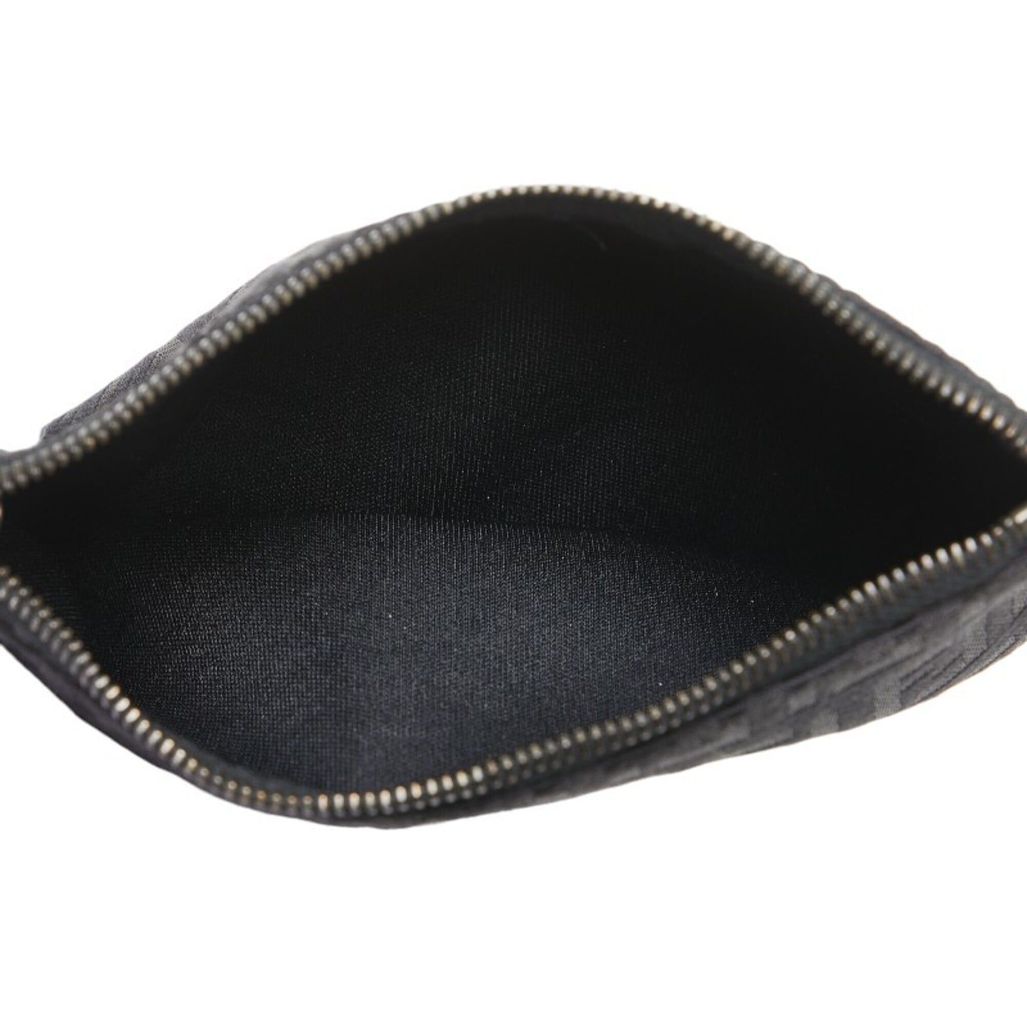 Fendi Fendi Zucchino Handbag 8BH006 Black Canvas Leather Women's FENDI Size ONE SIZE - 14 Thumbnail