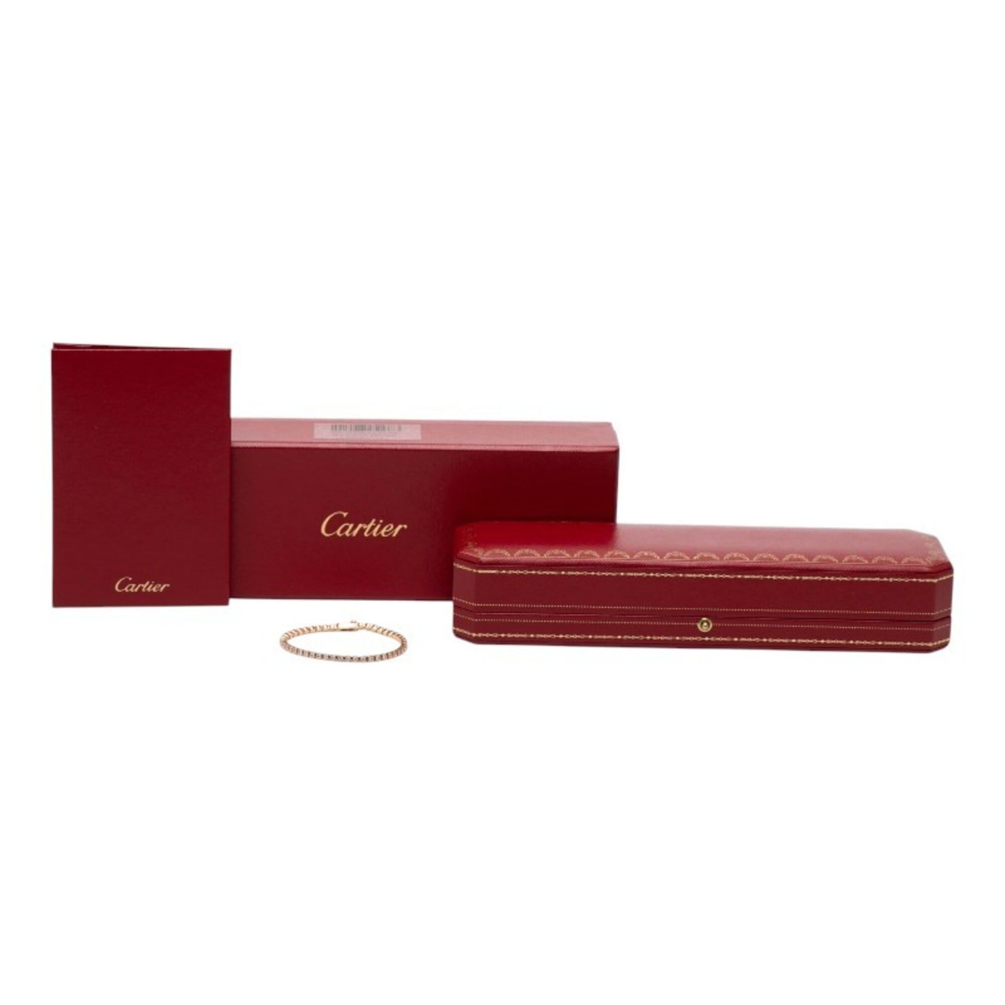 Cartier Cartier CRN6703315 18KPG Pink Gold Au750 Diamond Essential C de Bracelet for Women CARTIER Size ONE SIZE - 6 Thumbnail