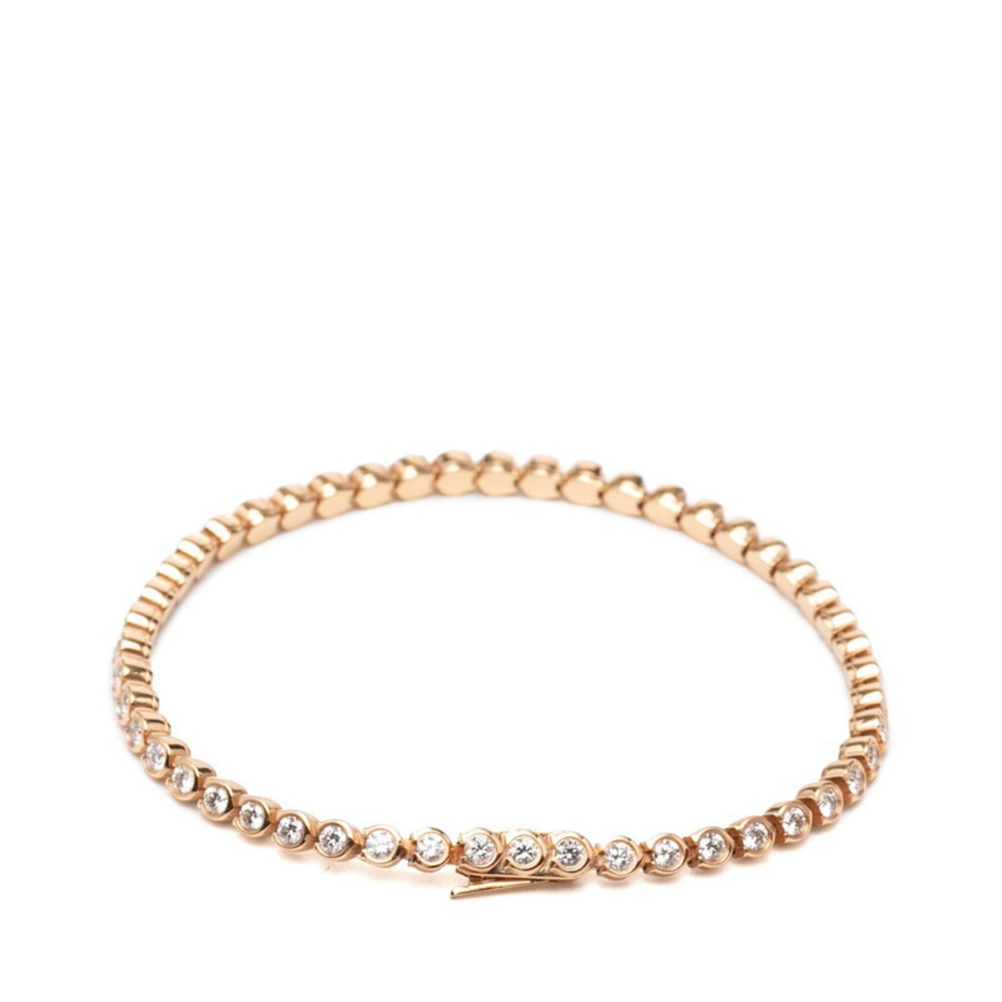Cartier Cartier CRN6703315 18KPG Pink Gold Au750 Diamond Essential C de Bracelet for Women CARTIER Size ONE SIZE - 3 Thumbnail