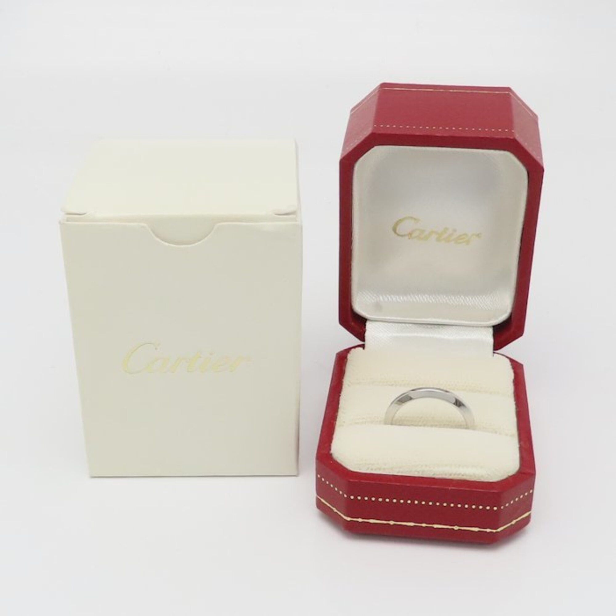 Cartier Cartier Wedding Ring, Size #49, Platinum 950, Women's, Item No. 295393 Size ONE SIZE - 7 Thumbnail