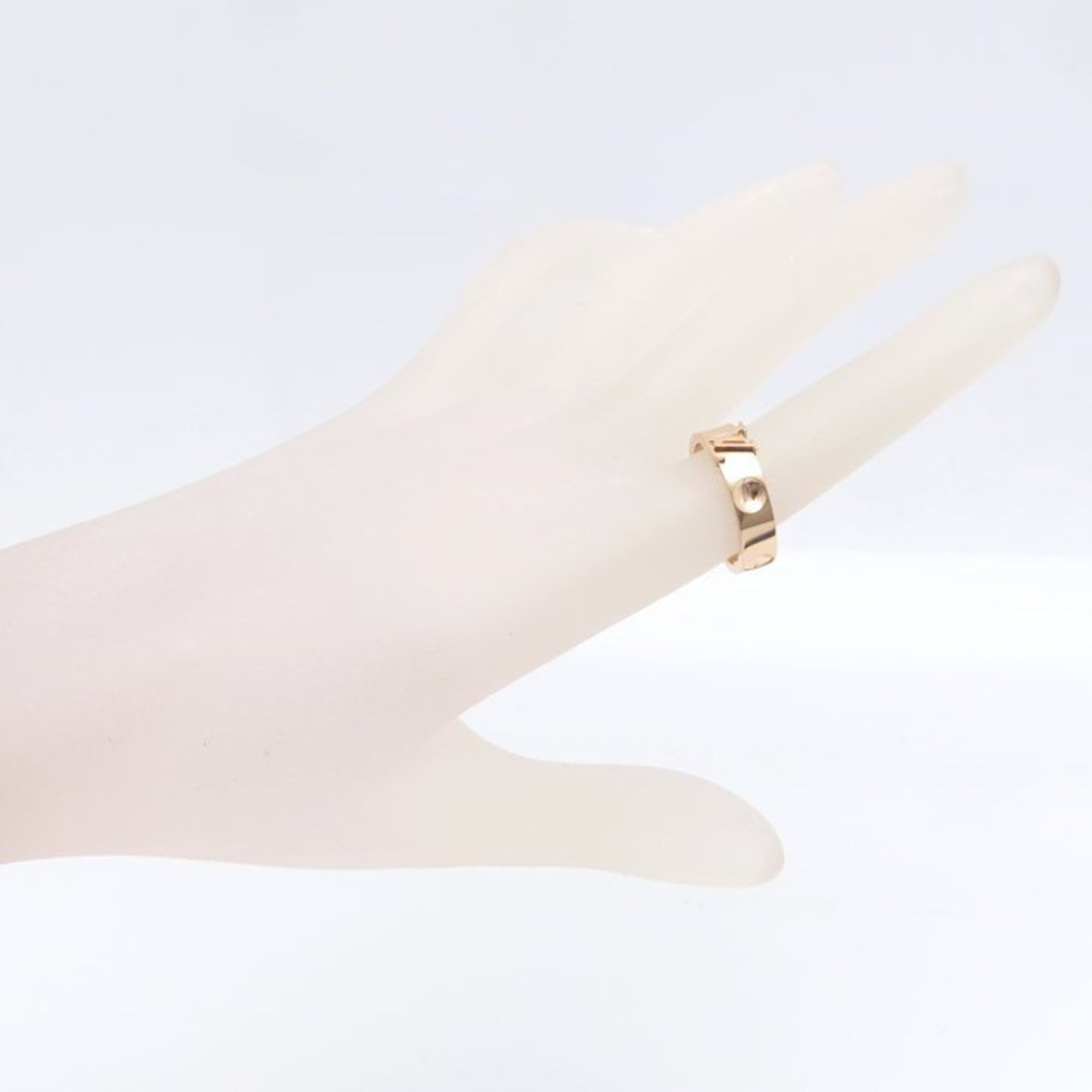 Louis Vuitton Louis Vuitton Empreinte LV Ring, Size #53, Women's, Q9K98A 295333 Size ONE SIZE - 6 Thumbnail