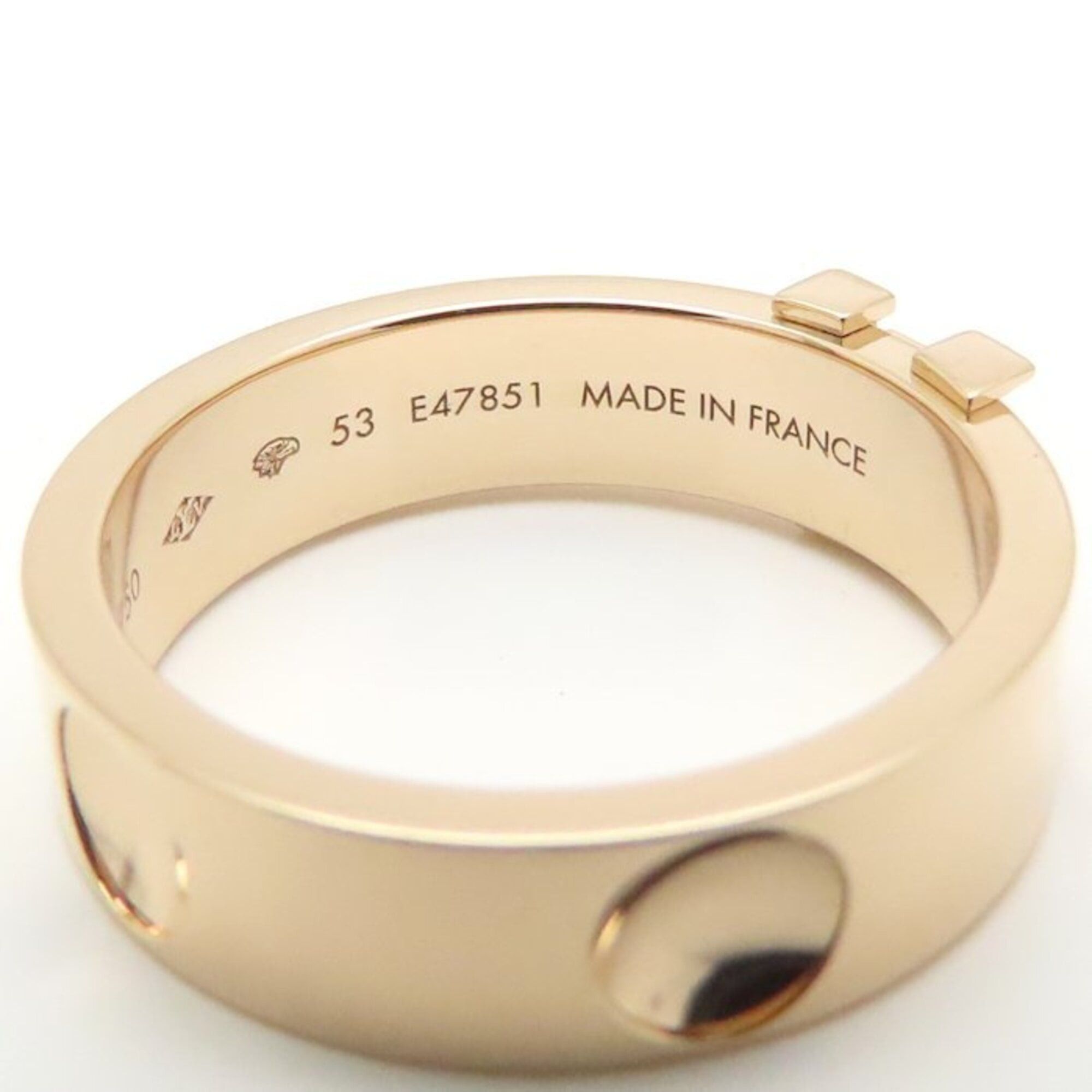 Louis Vuitton Louis Vuitton Empreinte LV Ring, Size #53, Women's, Q9K98A 295333 Size ONE SIZE - 5 Thumbnail
