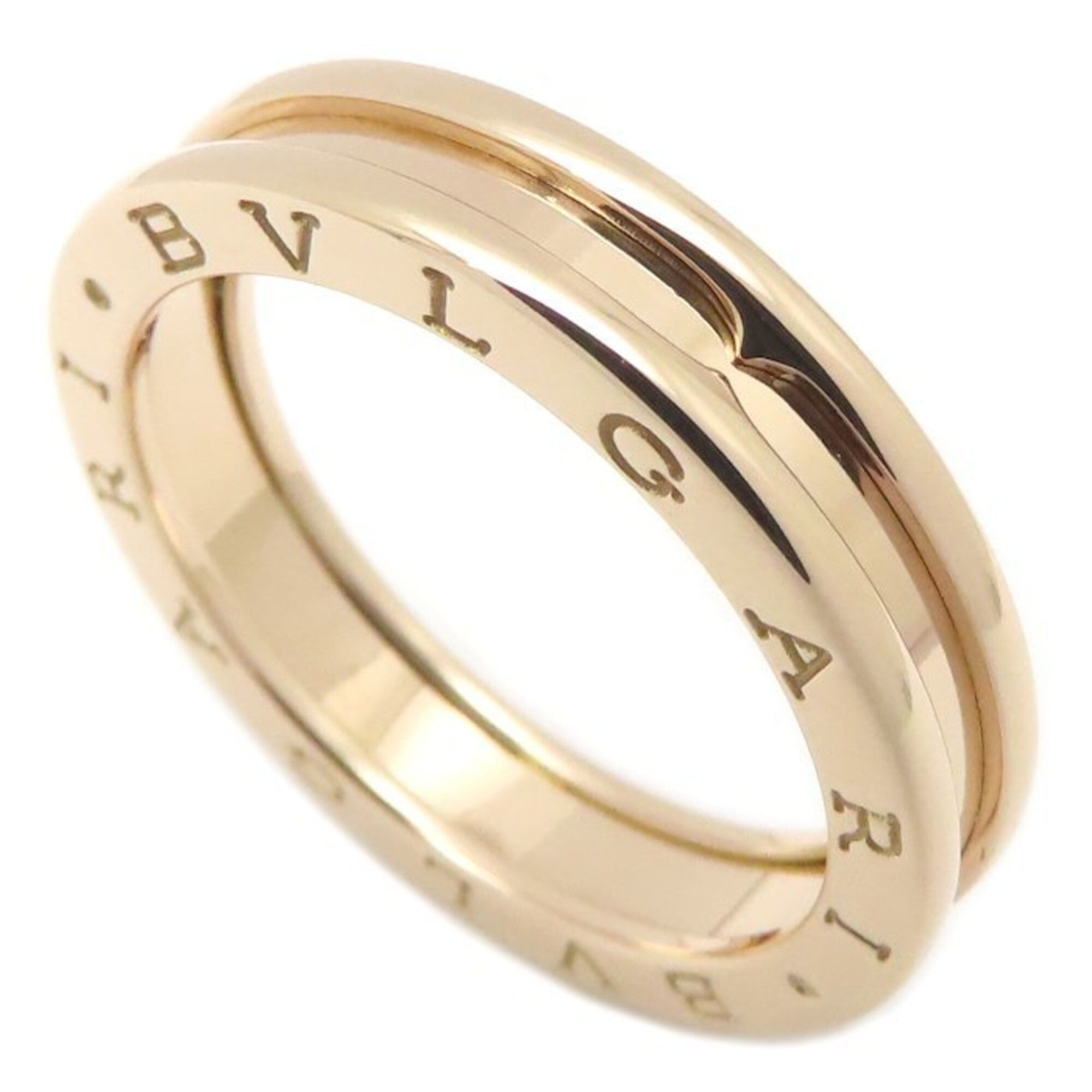 Bvlgari BVLGARI B.zero1 Ring, 1-band, XS (size 62), 2, K18PG (pink gold), Men's, 295332 Size ONE SIZE - 2 Thumbnail