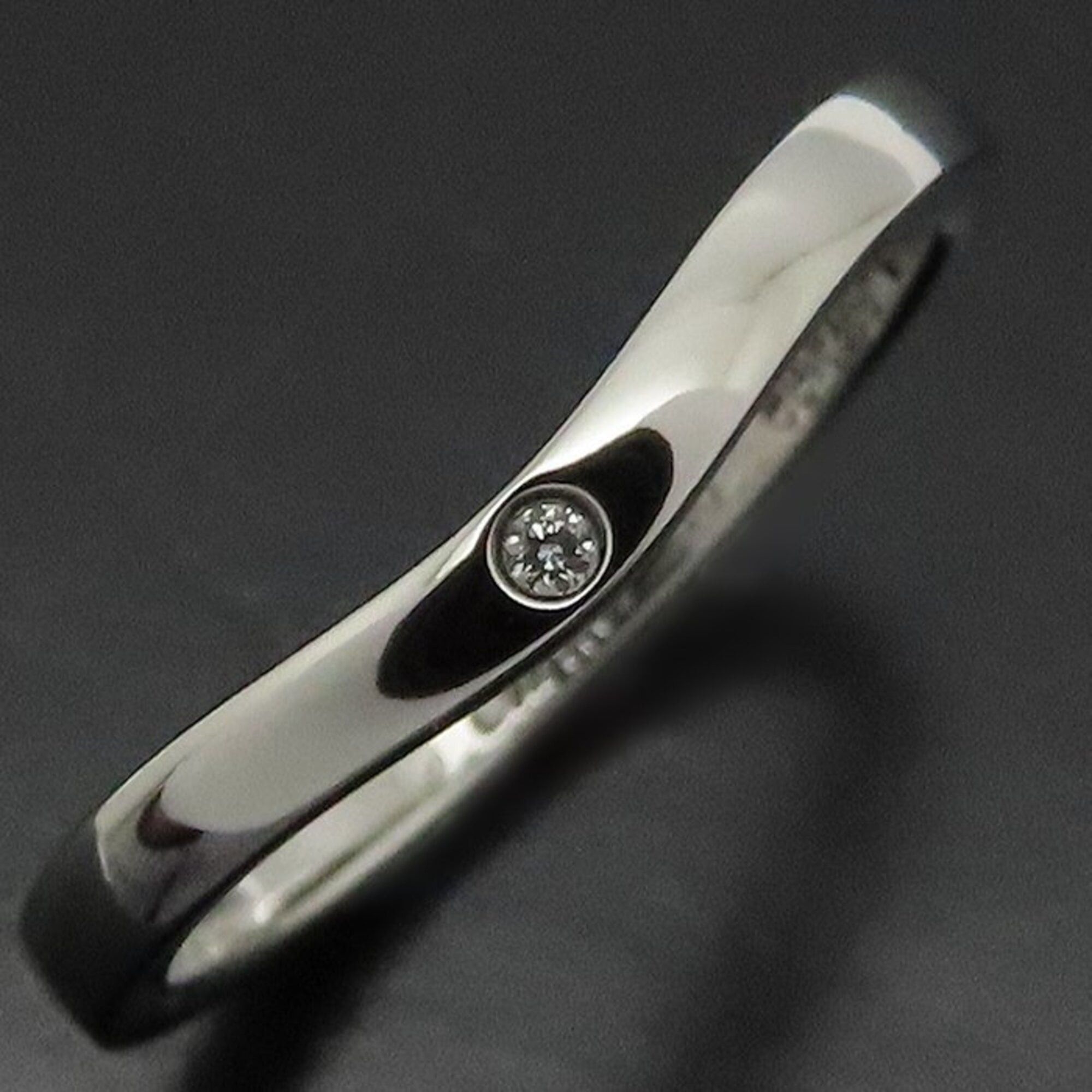 Cartier CARTIER Ballerina Wedding Ring, 3-Diamond Size 50, Platinum 950, Women's, B4092900 295344 Size ONE SIZE - 5 Thumbnail